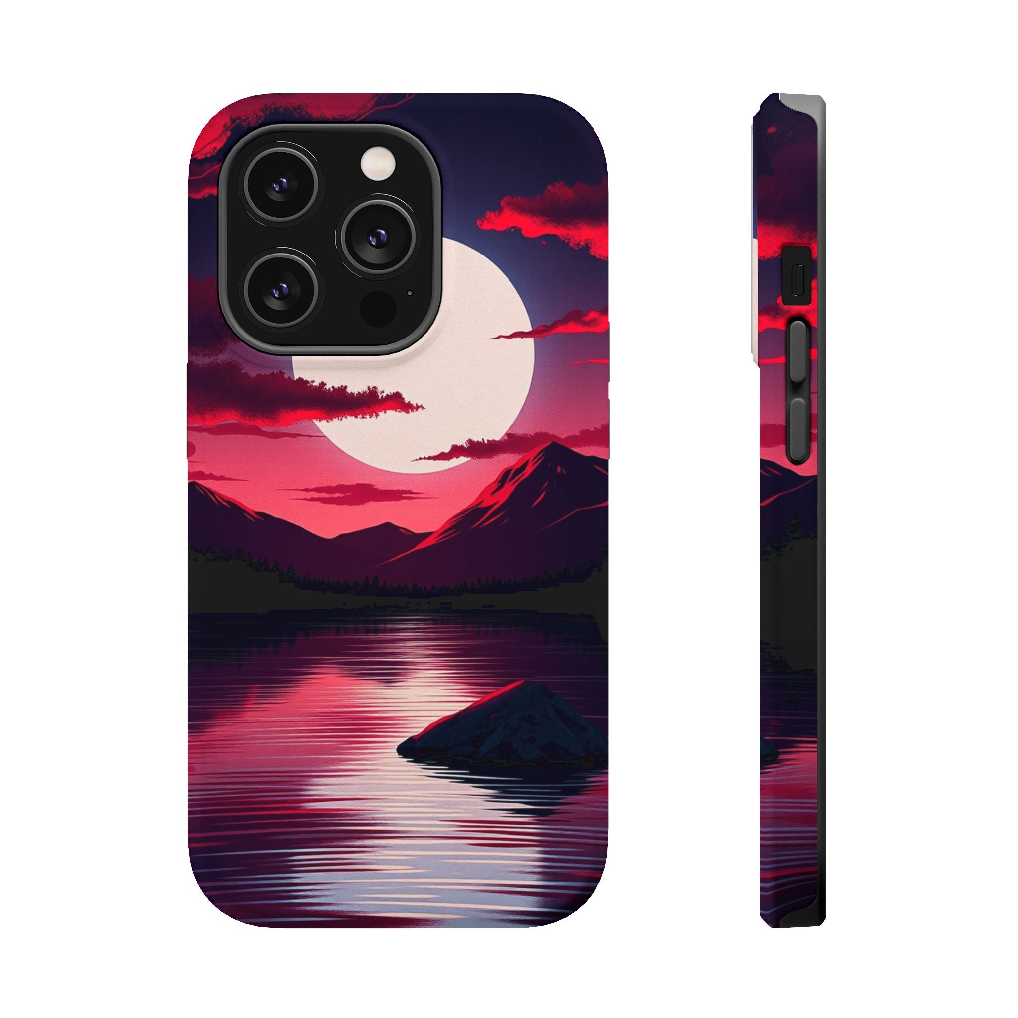 iPhone Vibrant Lake at Twilight Design Slim Everyday iPhone 20 Designer · iPhone