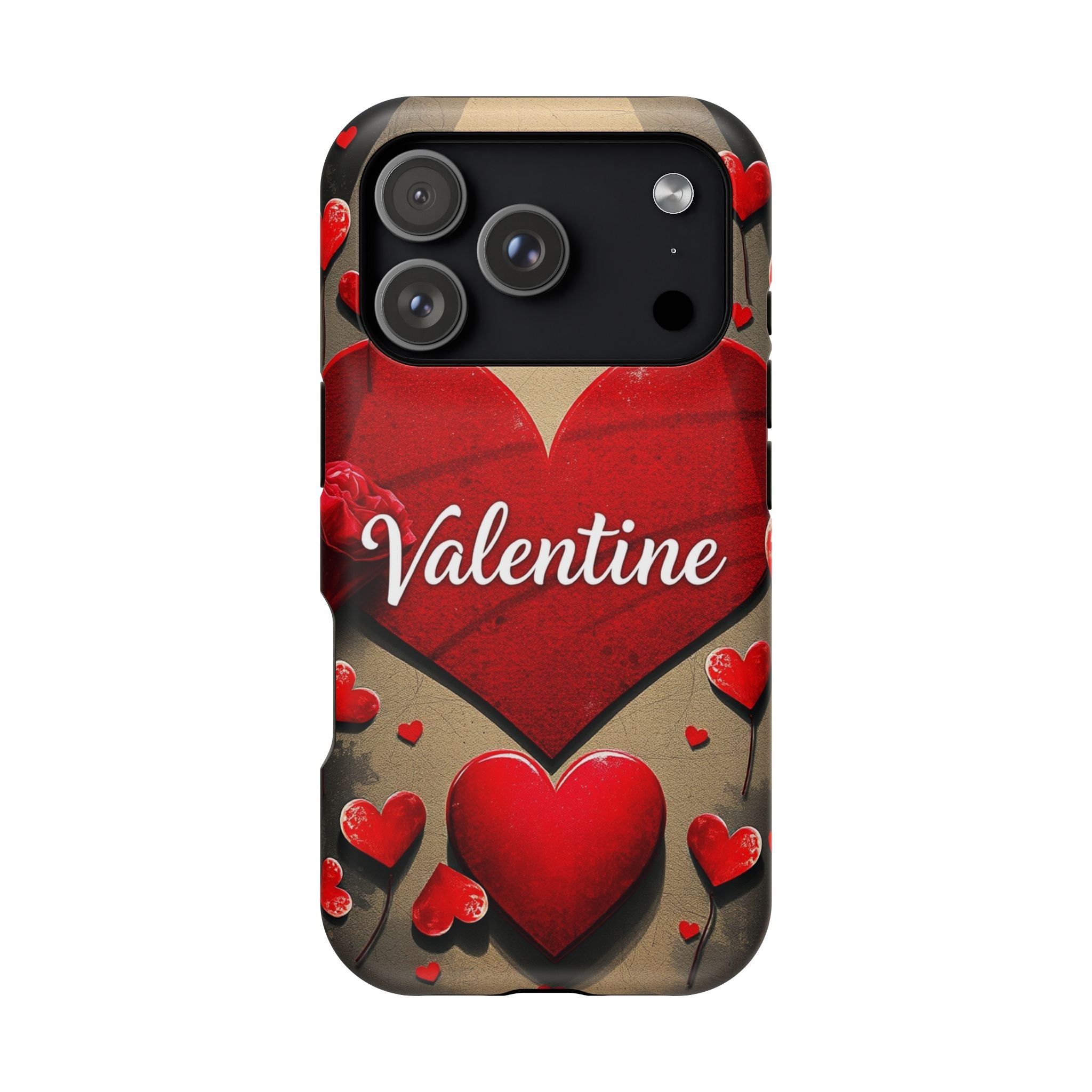 iPhone Serene Vintage Valentine Card Design Slim Everyday Designer Case · iPhone