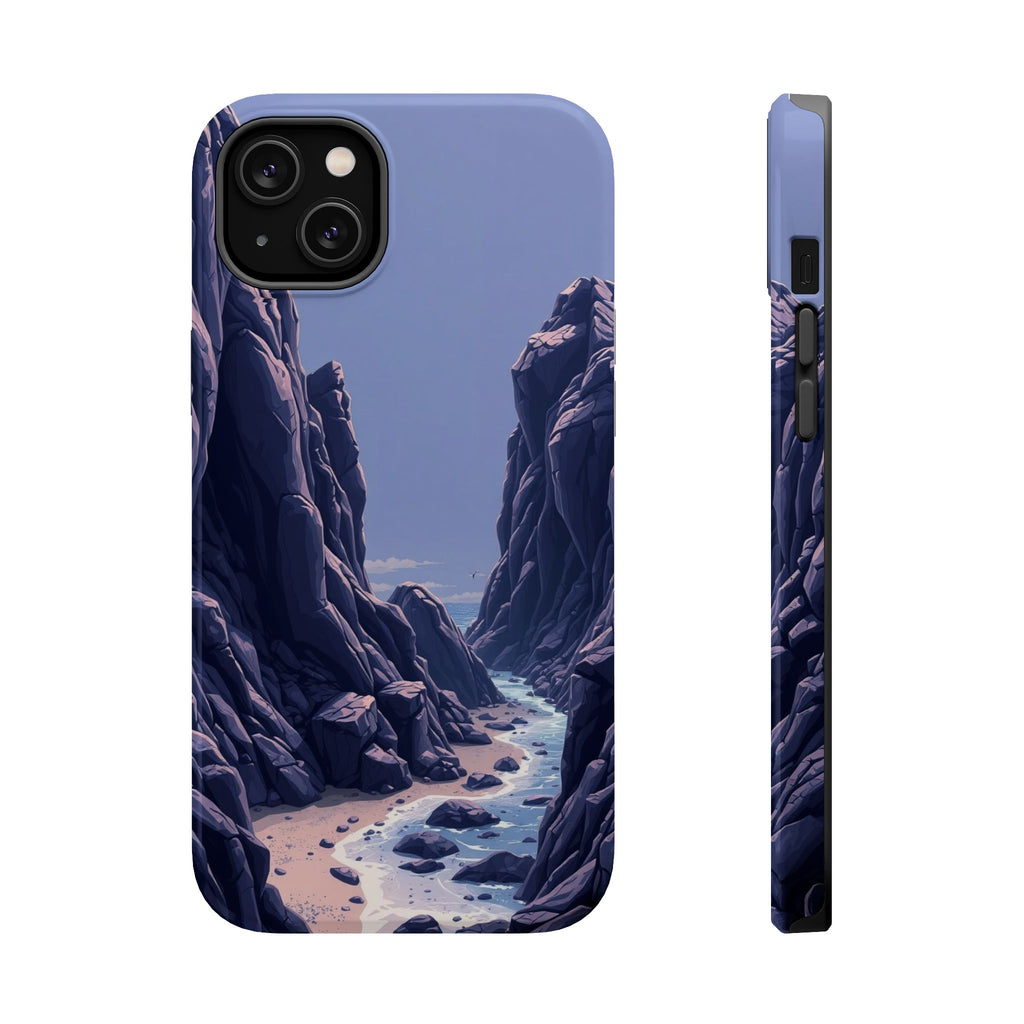 iPhone Rocky Coastline Mystic Art Bold Modern Everyday Snap Case · iPhone Case