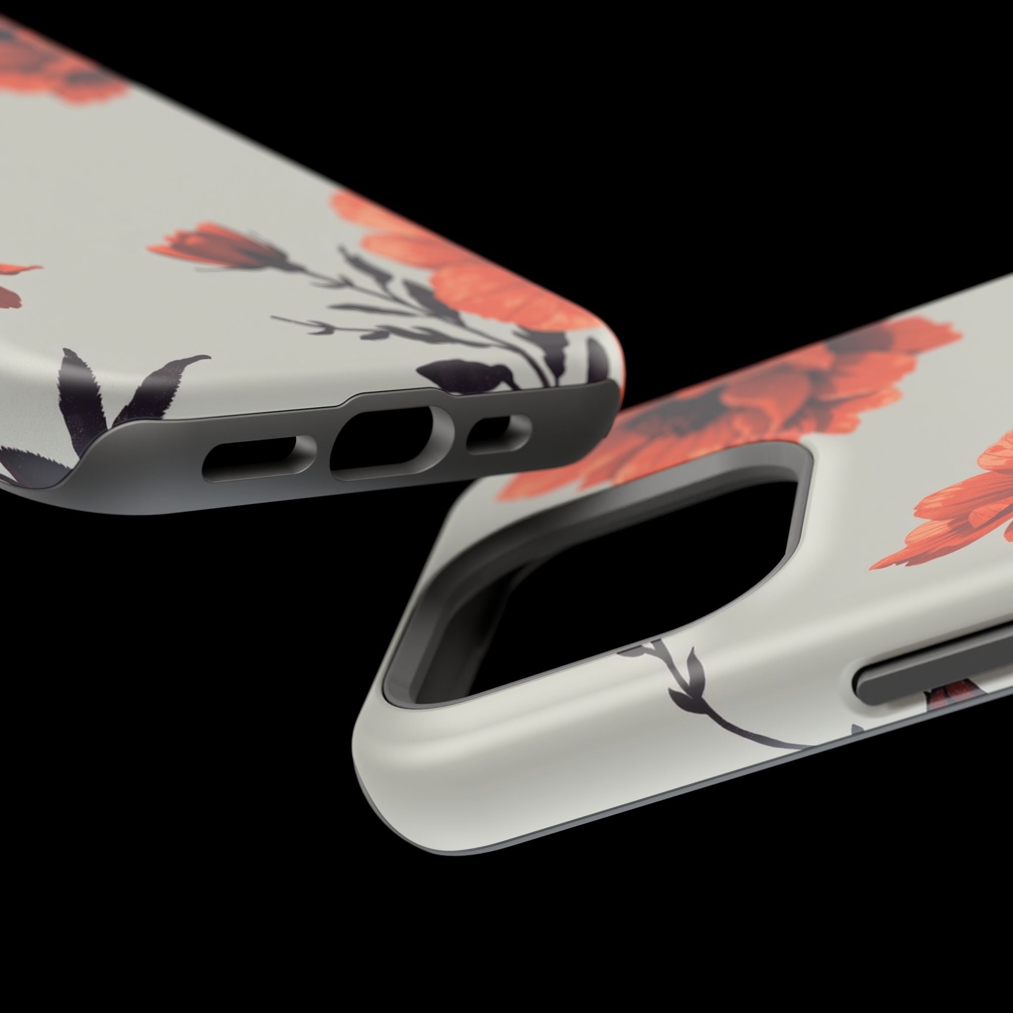 iPhone Dreamy Floral Ink Wash Design Slim Everyday iPhone 13 Designer · iPhone C