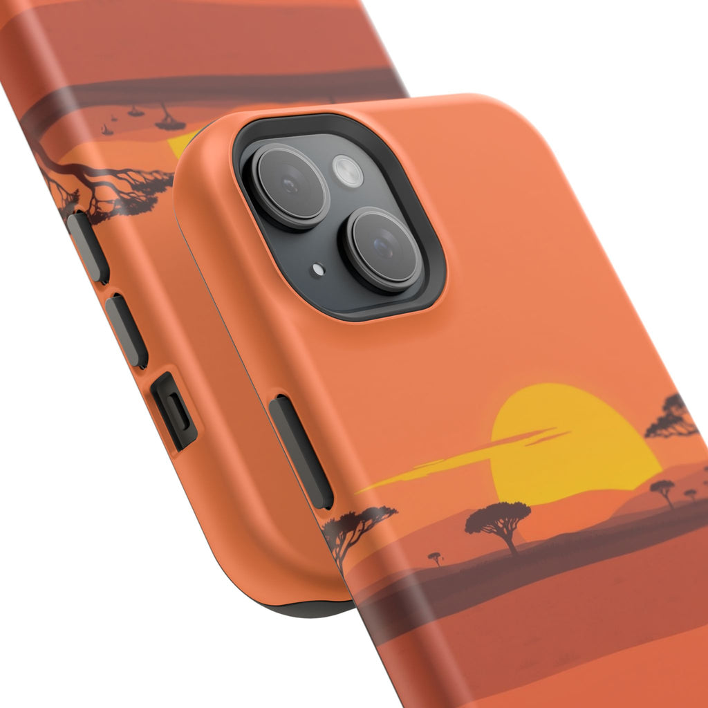iPhone Sunset Amber And Peach Savanna Horizon Slim iPhone Everyday · iPhone Case