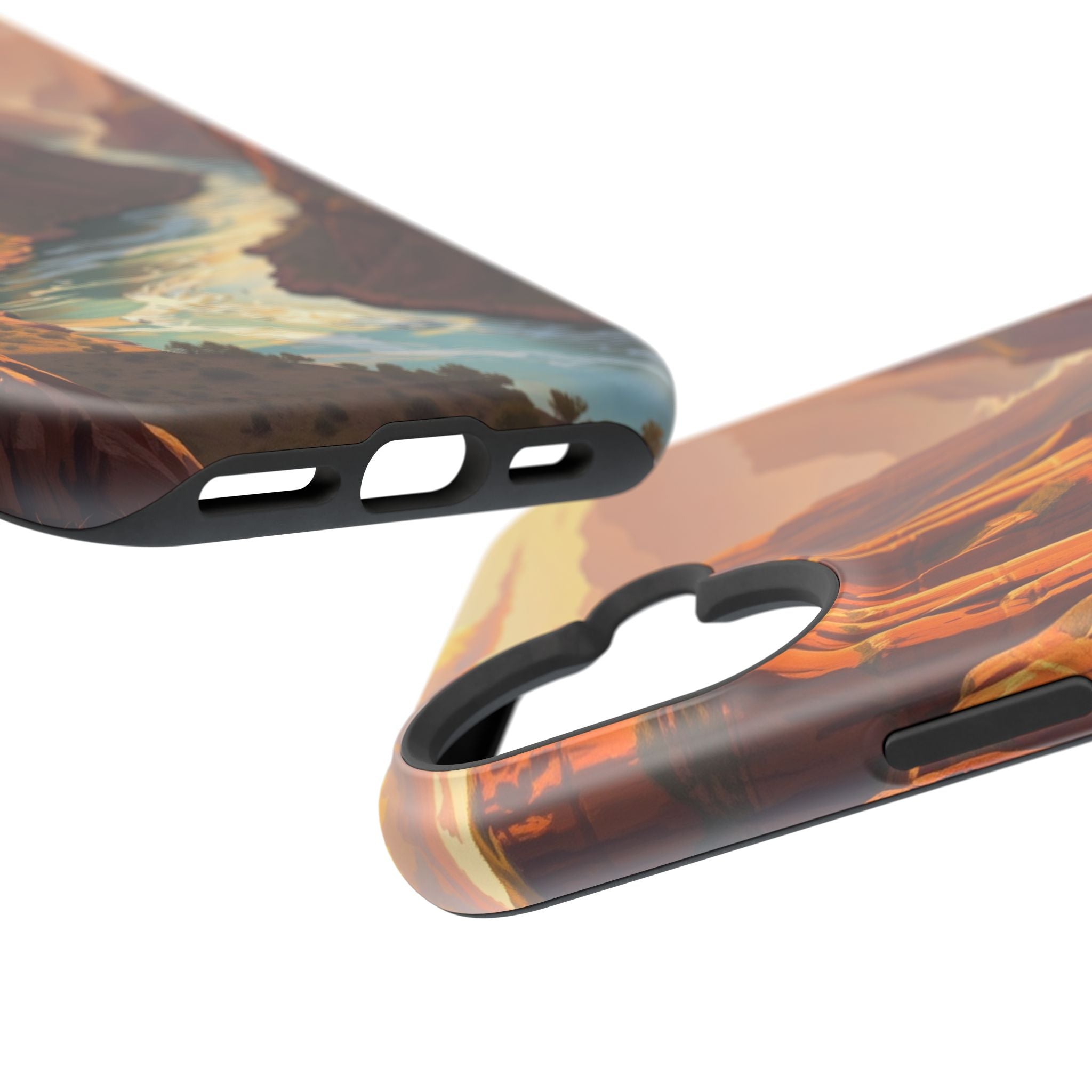 iPhone River Canyon Mystic Art Slim Everyday Designer Case · iPhone Case