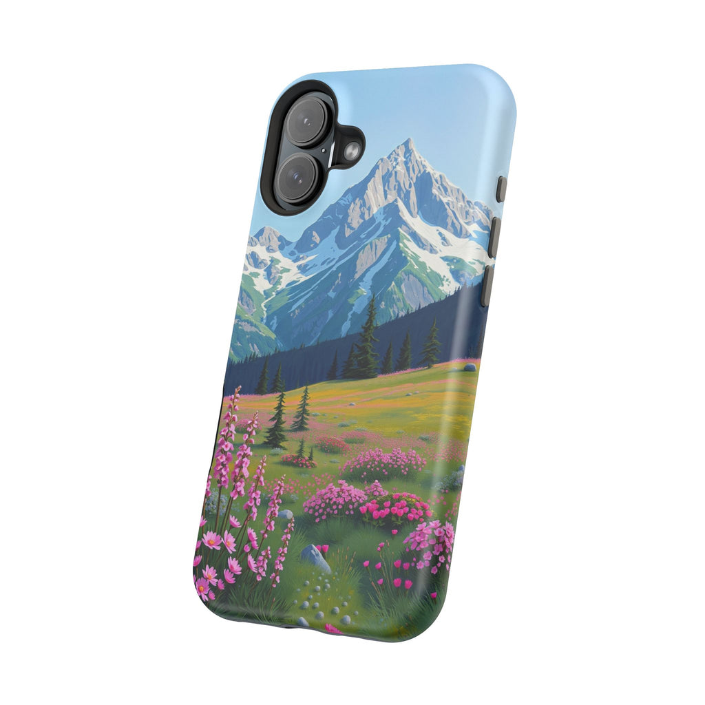 iPhone Earthy Alpine Meadow Design Bold Modern Everyday Snap Case · iPhone Case