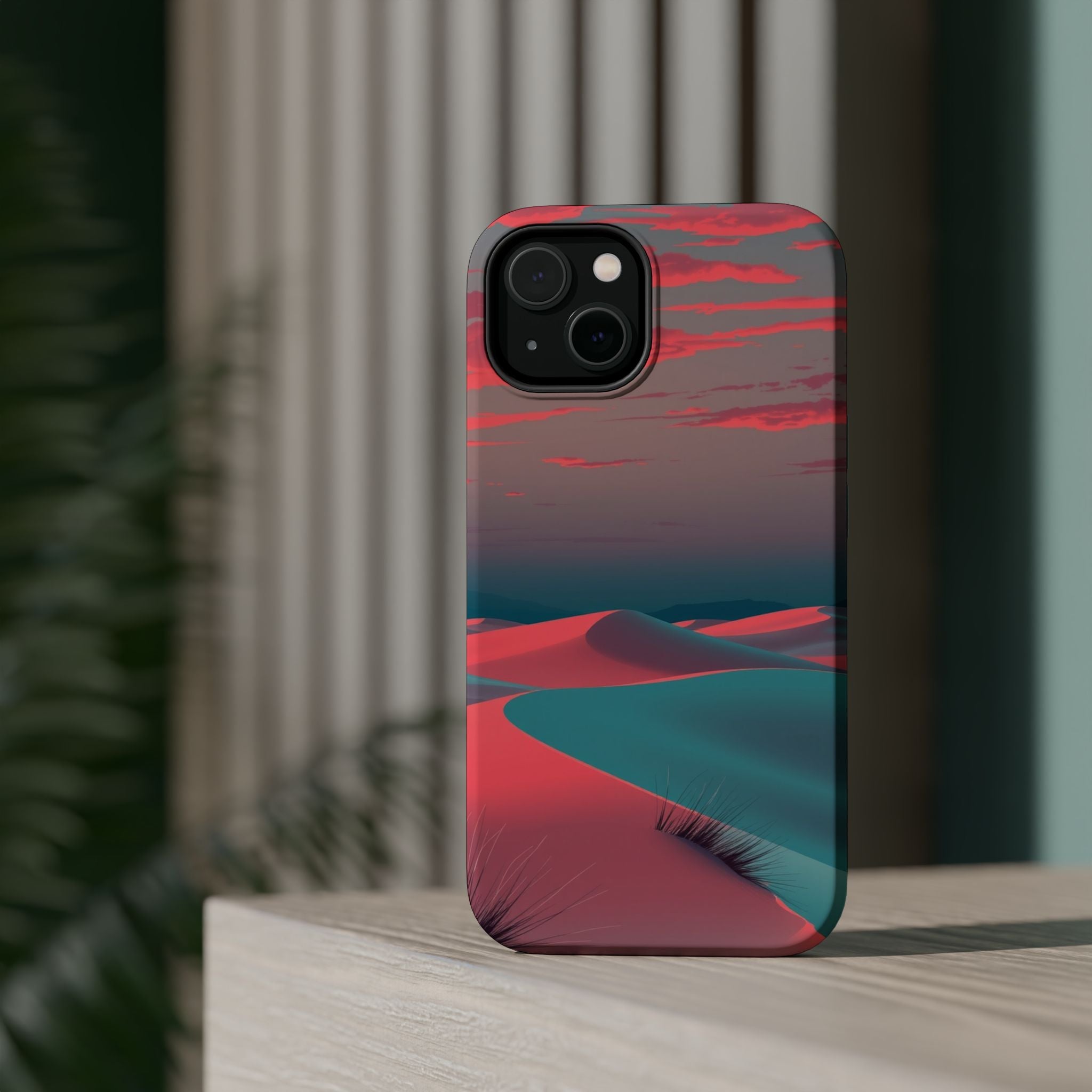 iPhone Serene Sand Dunes at Dusk Design Slim Everyday iPhone 16 · iPhone Case