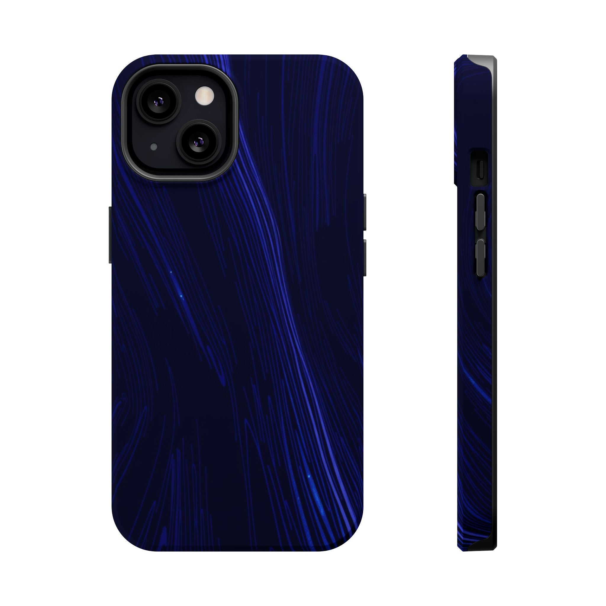 iPhone Interference Pattern Dark Gothic Ink Slim iPhone Everyday · iPhone Case