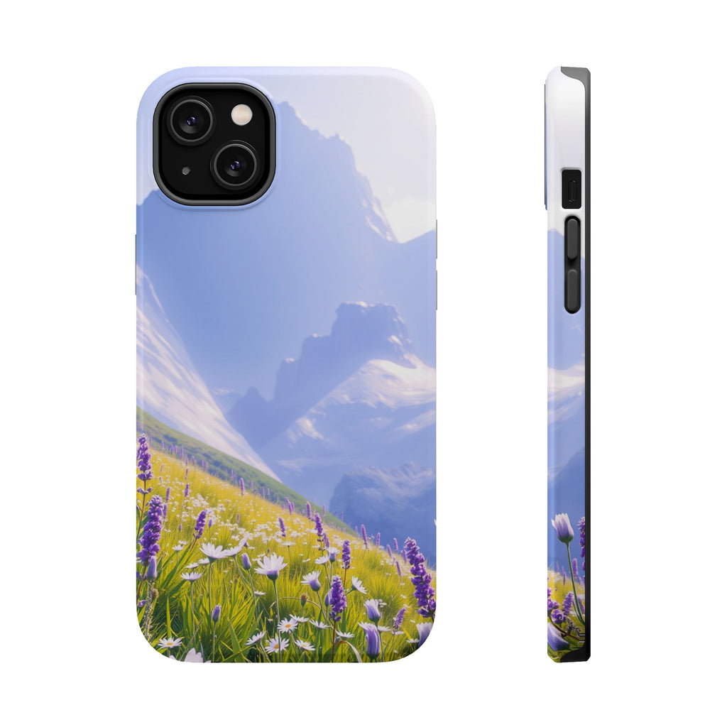 iPhone Lavender And Pearl Alpine Meadow Slim Everyday iPhone Designer · iPhone C