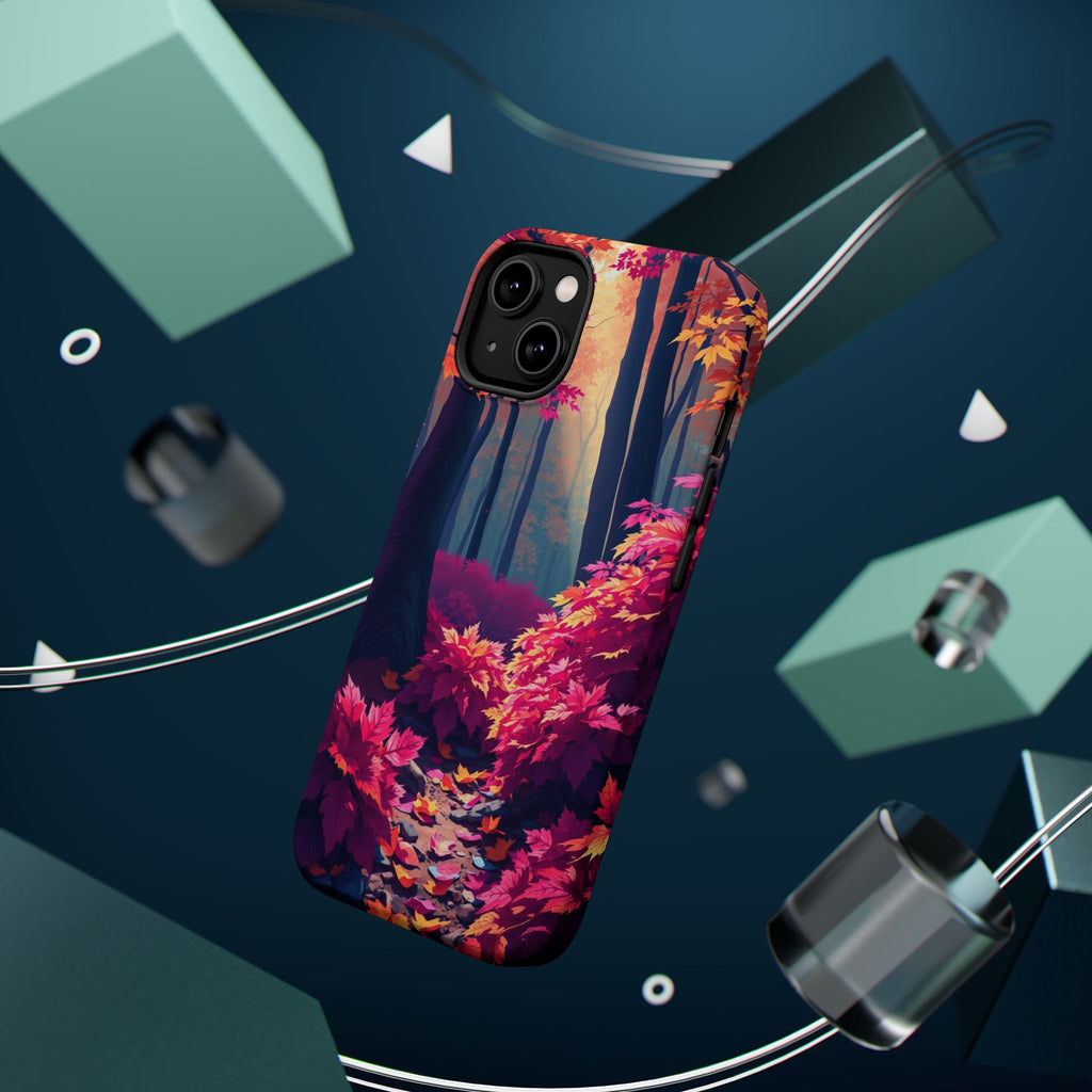 iPhone Earthy Autumn Forest Floor Design Slim Everyday iPhone Designer · iPhone