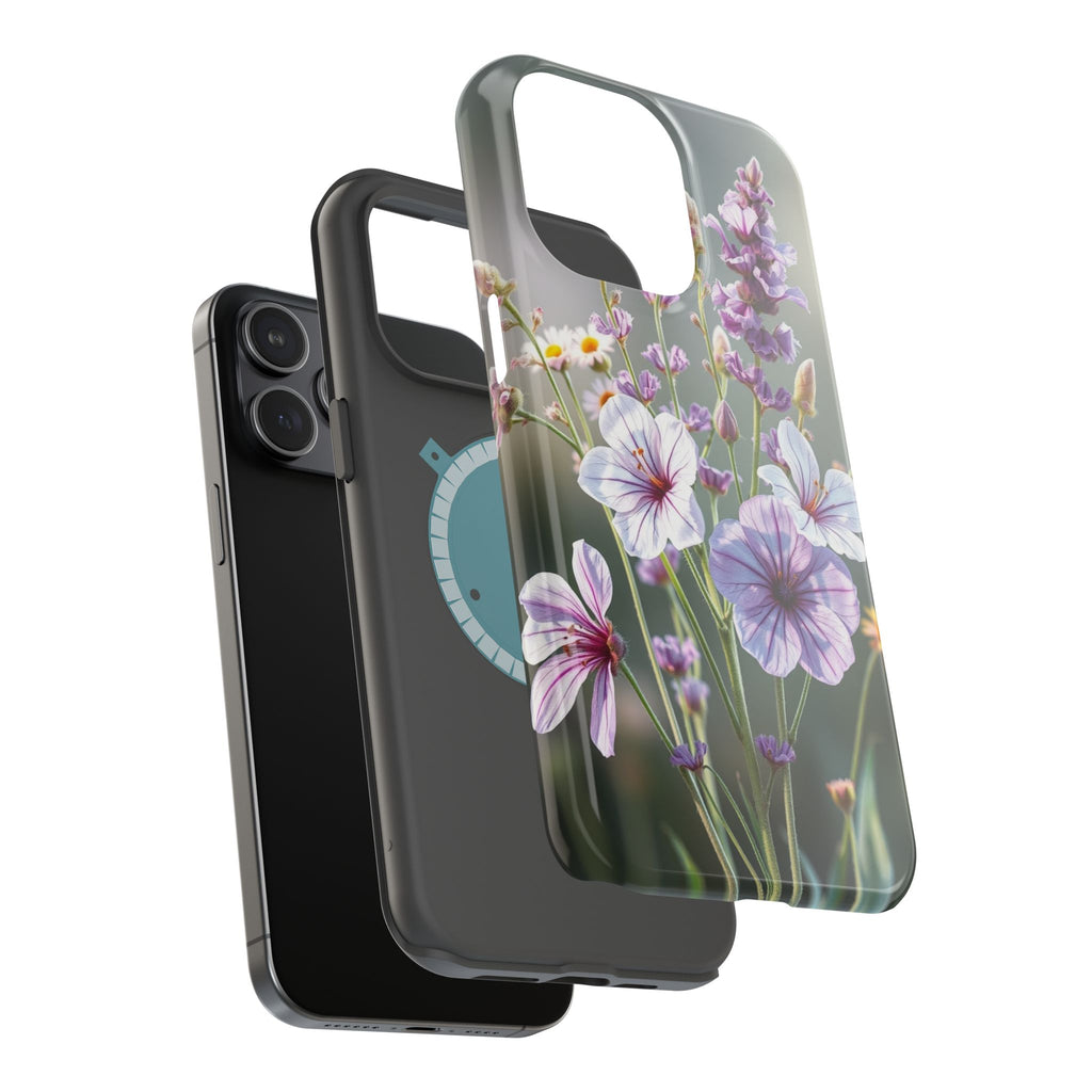 iPhone Wildflower Bunch Enchanted Art Slim Everyday Designer Case · iPhone Case