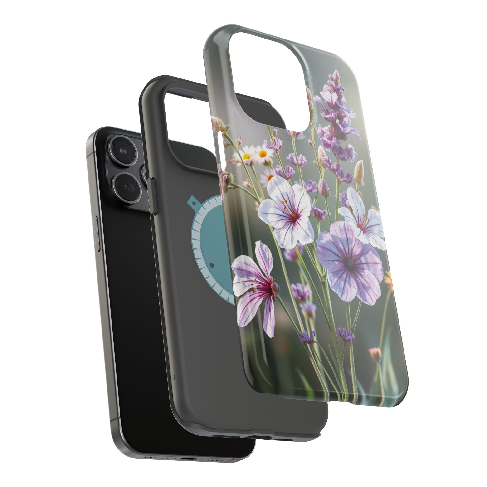 iPhone Wildflower Bunch Enchanted Art Slim Everyday Designer Case · iPhone Case