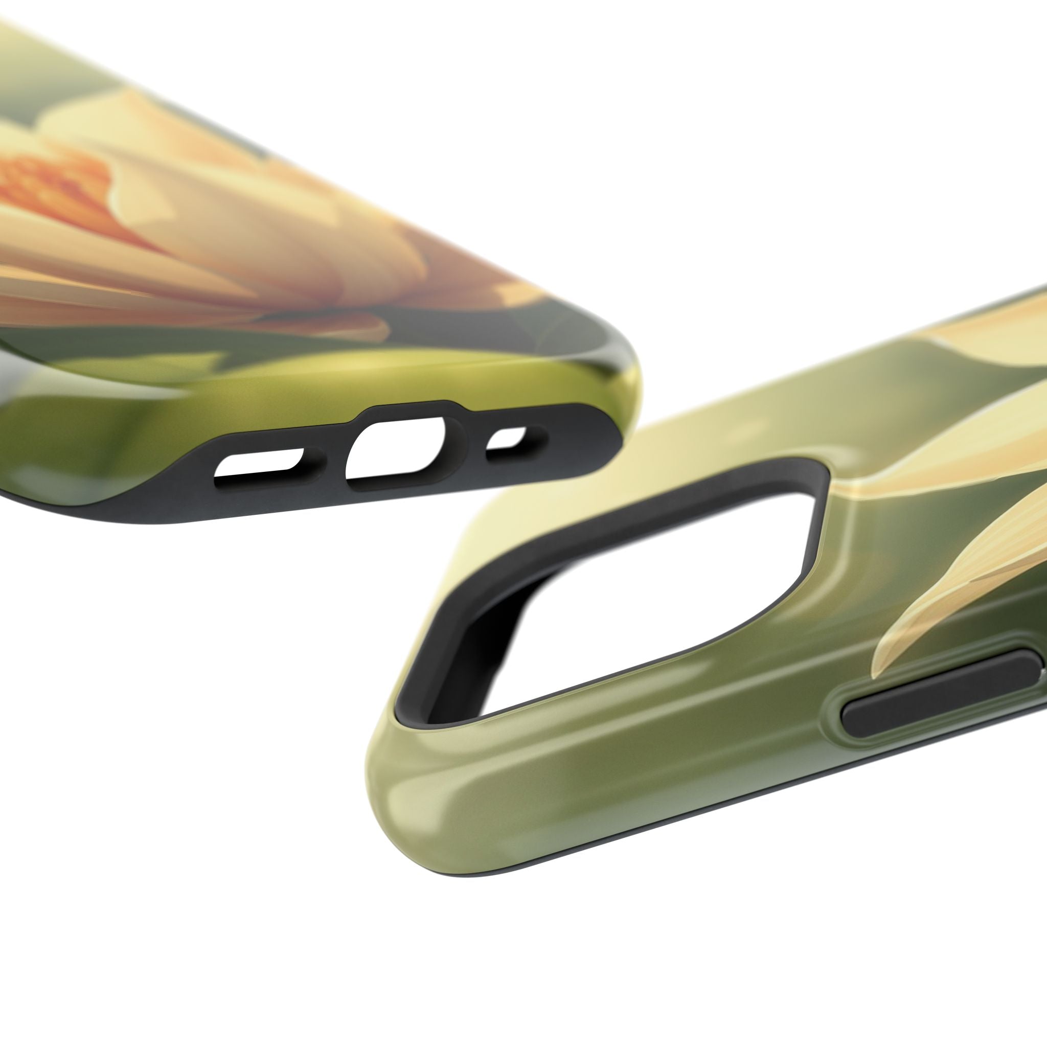 iPhone Bloom and Leaf Grunge Distressed Slim Everyday iPhone Designer · iPhone C