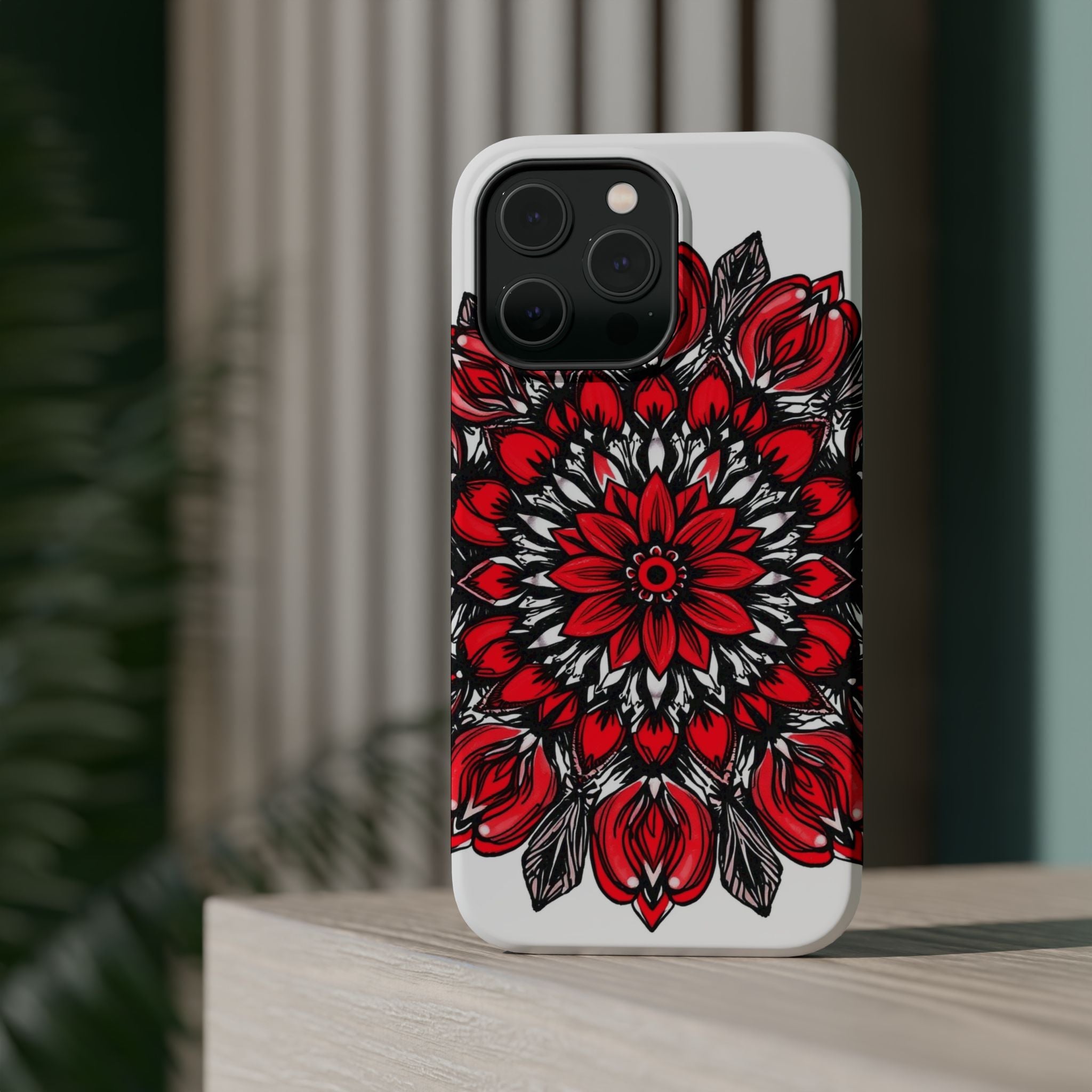 iPhone Floral Mandala Hand-Drawn Sketch Slim Everyday iPhone Designer · iPhone C