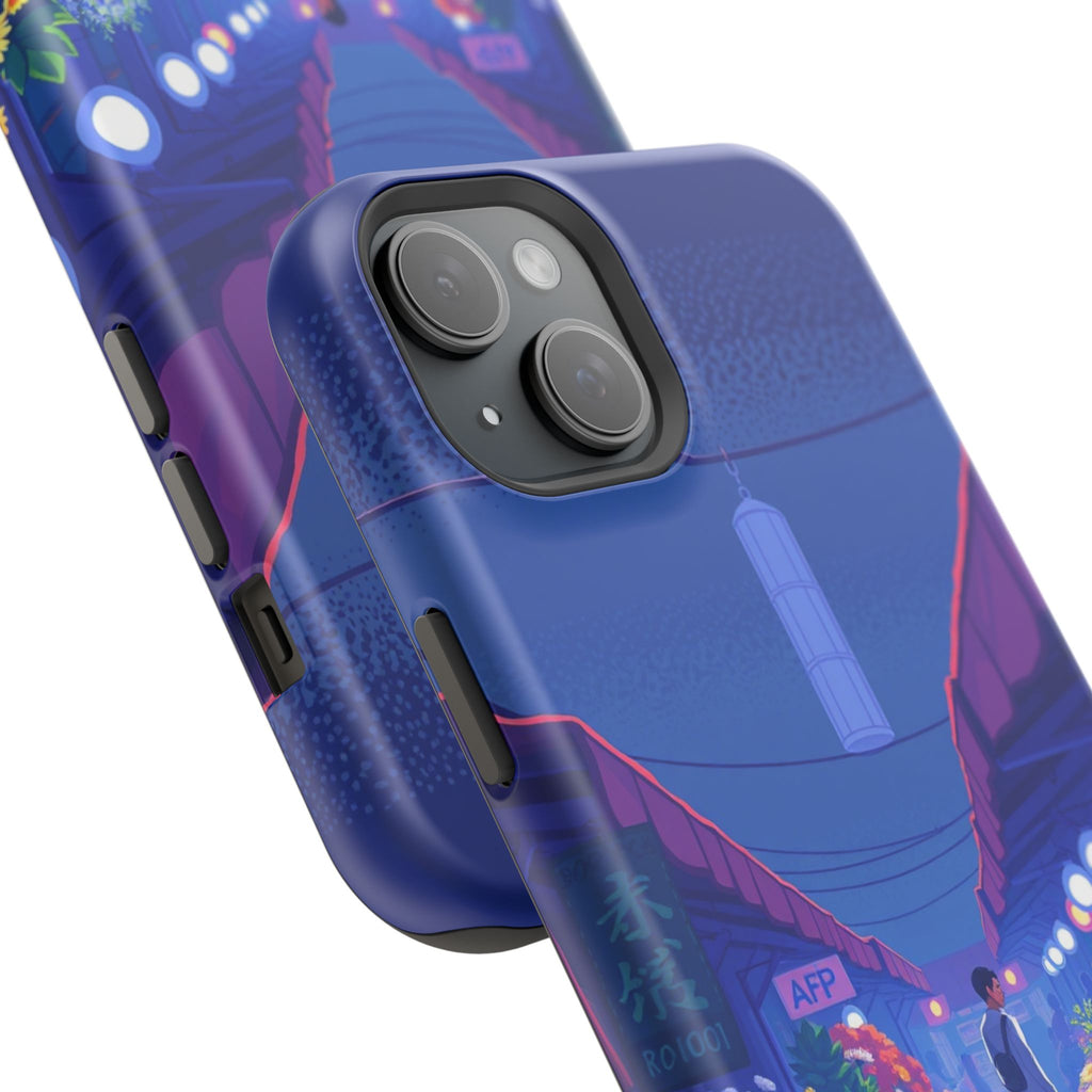 iPhone Flower Market Electric Art Bold Modern Everyday Snap Case · iPhone Case