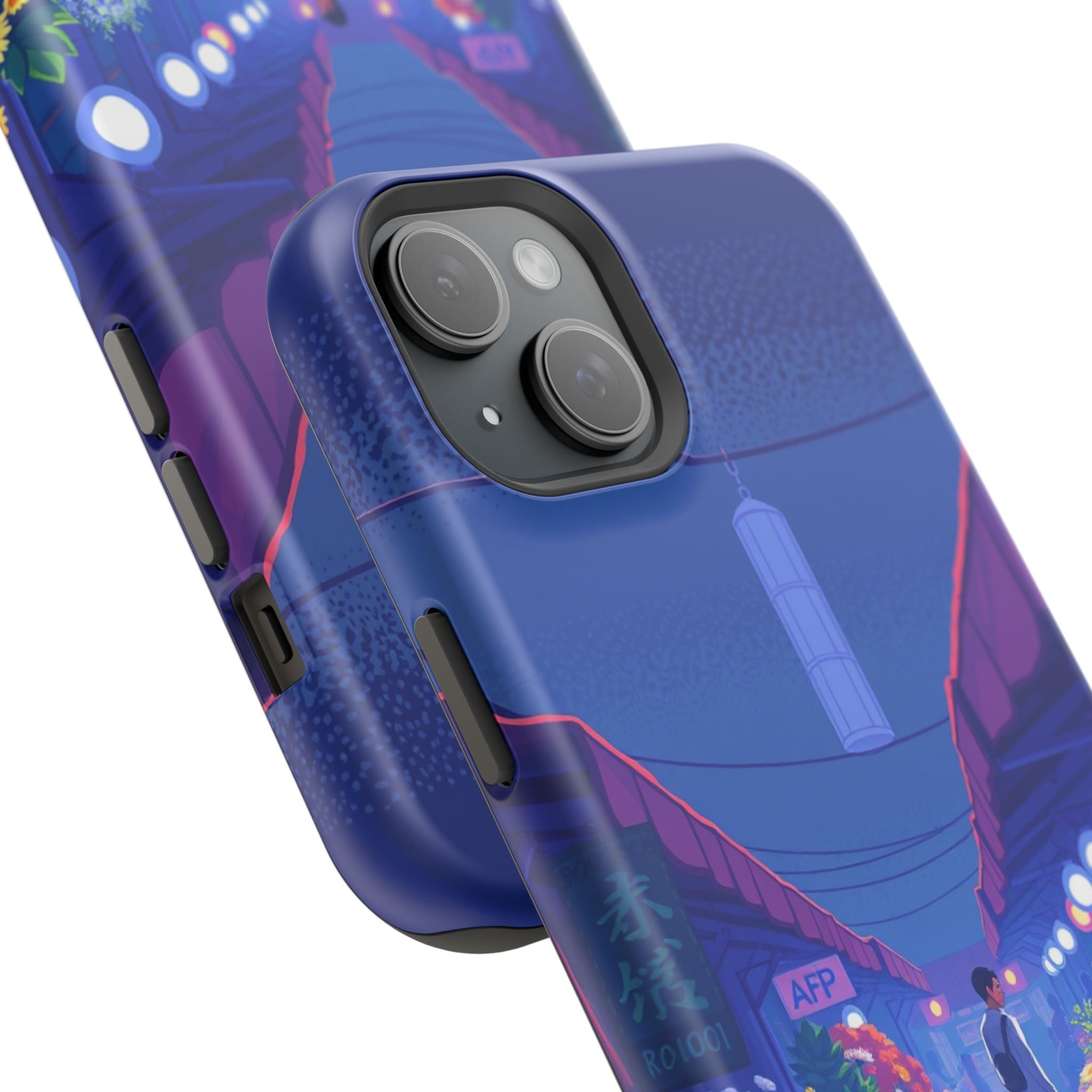 iPhone Flower Market Electric Art Bold Modern Everyday Snap Case · iPhone Case