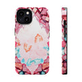 iPhone Mint And Blush Mosaic Shards Slim Everyday Designer Case · iPhone Case