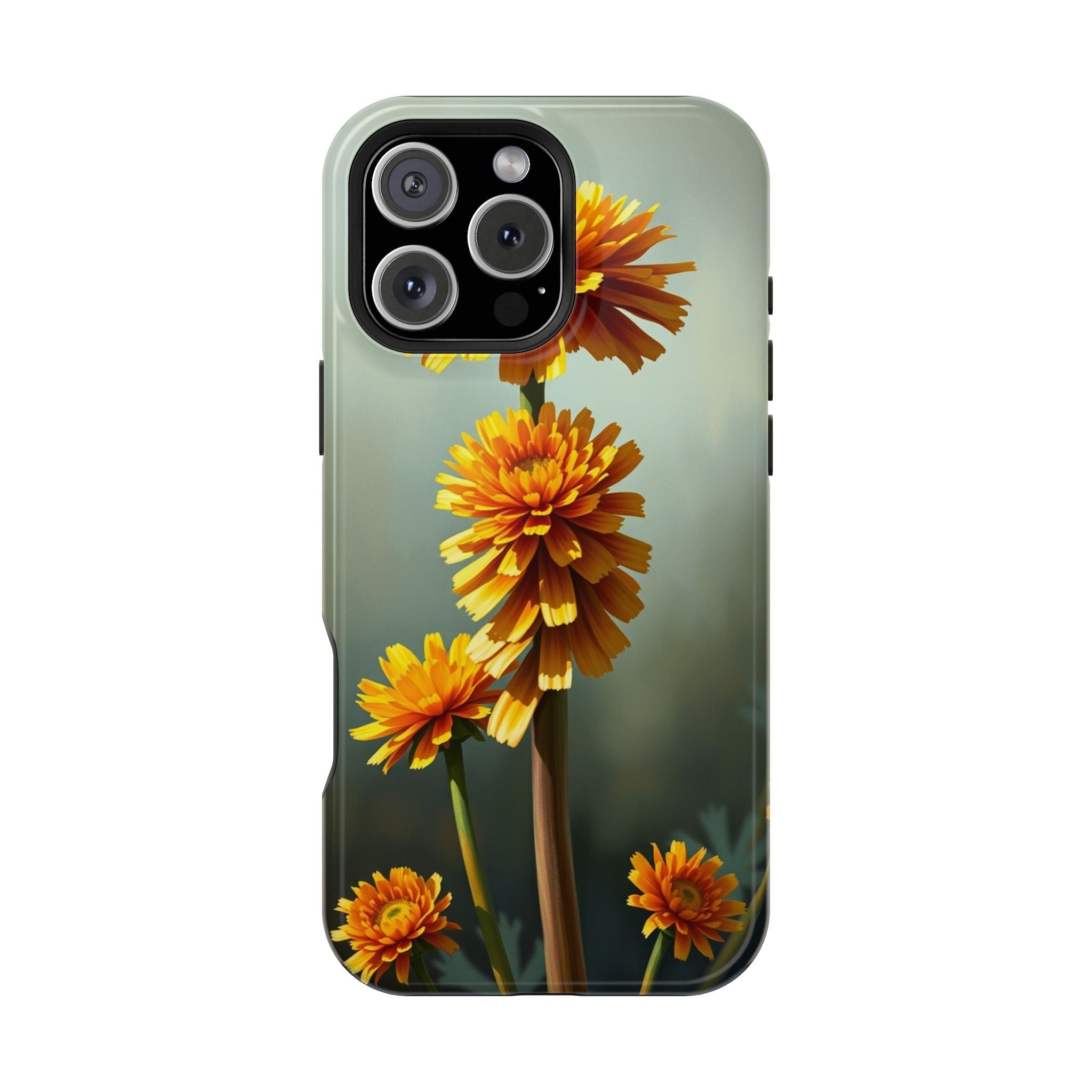 iPhone Ranunculus Stack Electric Art Slim Everyday Designer Case · iPhone Case