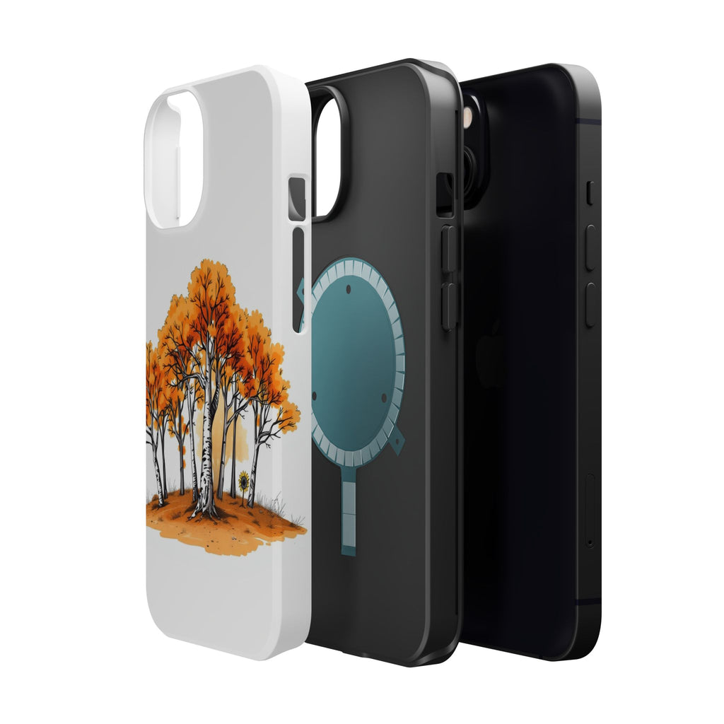 iPhone Dreamy Birch Grove Design Bold Modern Everyday Snap Case · iPhone Case