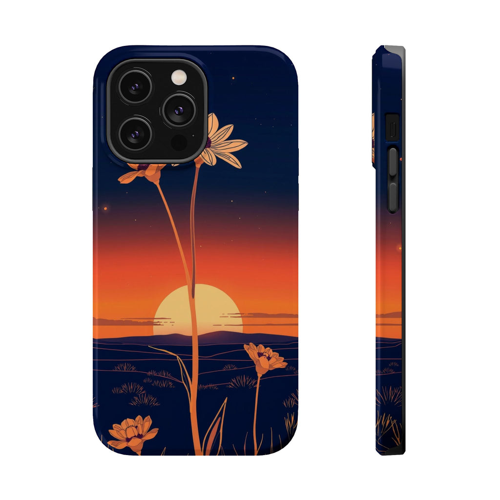 iPhone Sunset Amber And Peach Night Bloomer Slim iPhone Everyday · iPhone Case