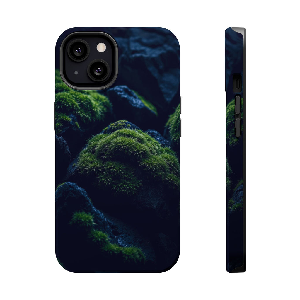 iPhone Dreamy Moss Covered Rocks Design Slim Everyday iPhone 18 · iPhone Case