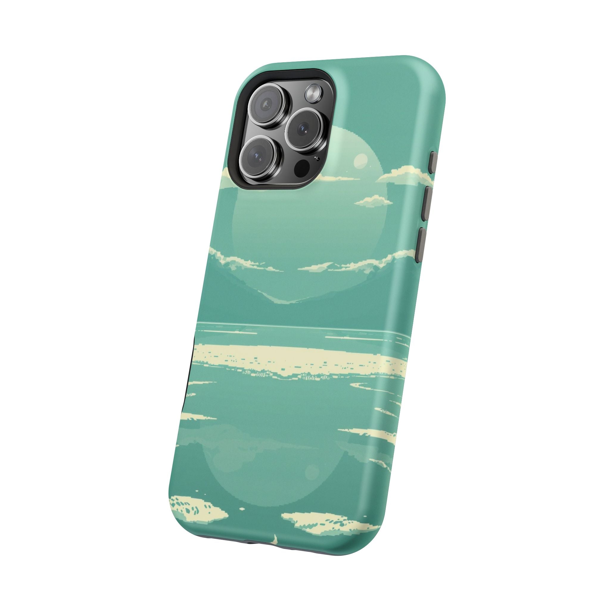 iPhone Earthy Salt Flat Mirror Design Slim Everyday iPhone 13 Designer · iPhone
