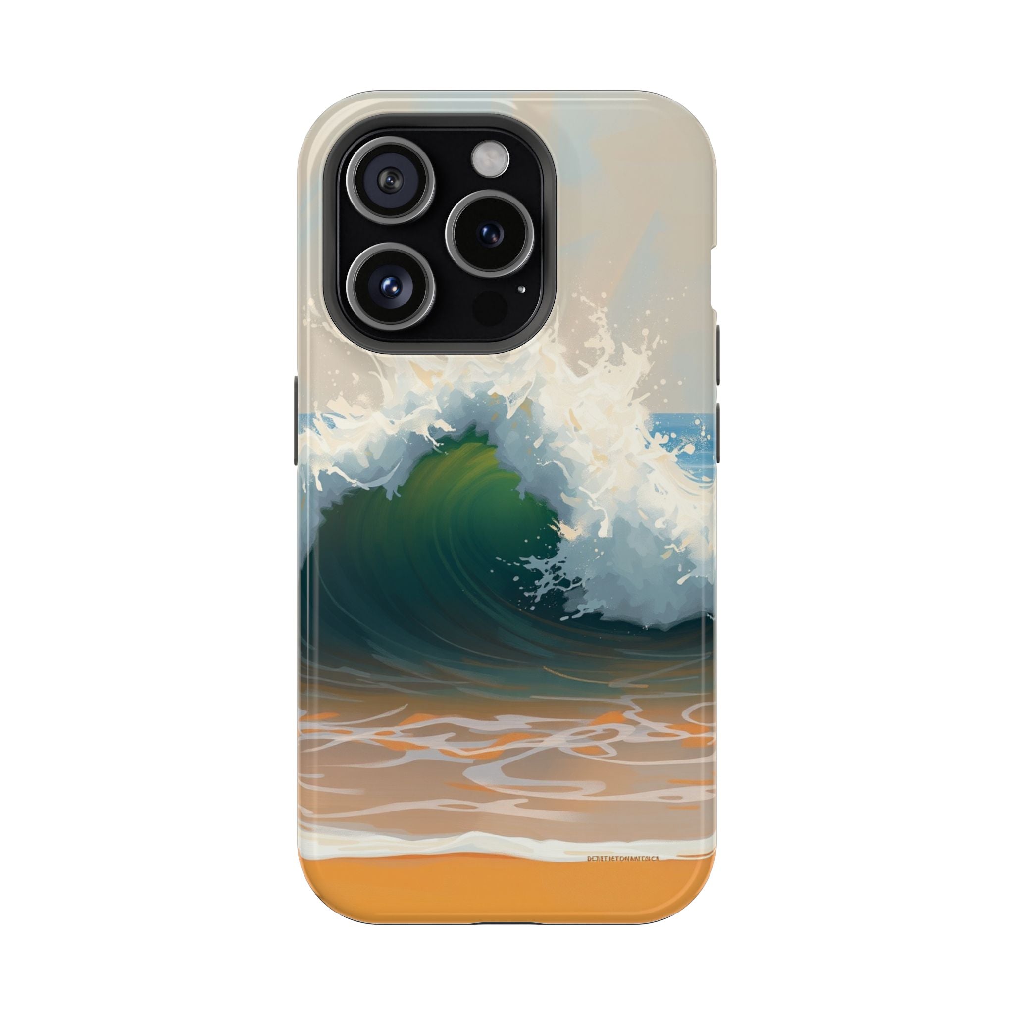iPhone Radiant Ocean Wave Crash Design Slim Everyday Designer Case · iPhone Case