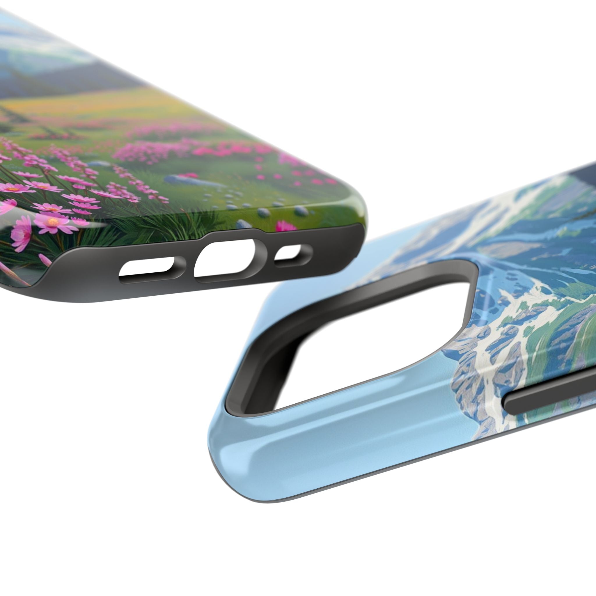 iPhone Earthy Alpine Meadow Design Bold Modern Everyday Snap Case · iPhone Case