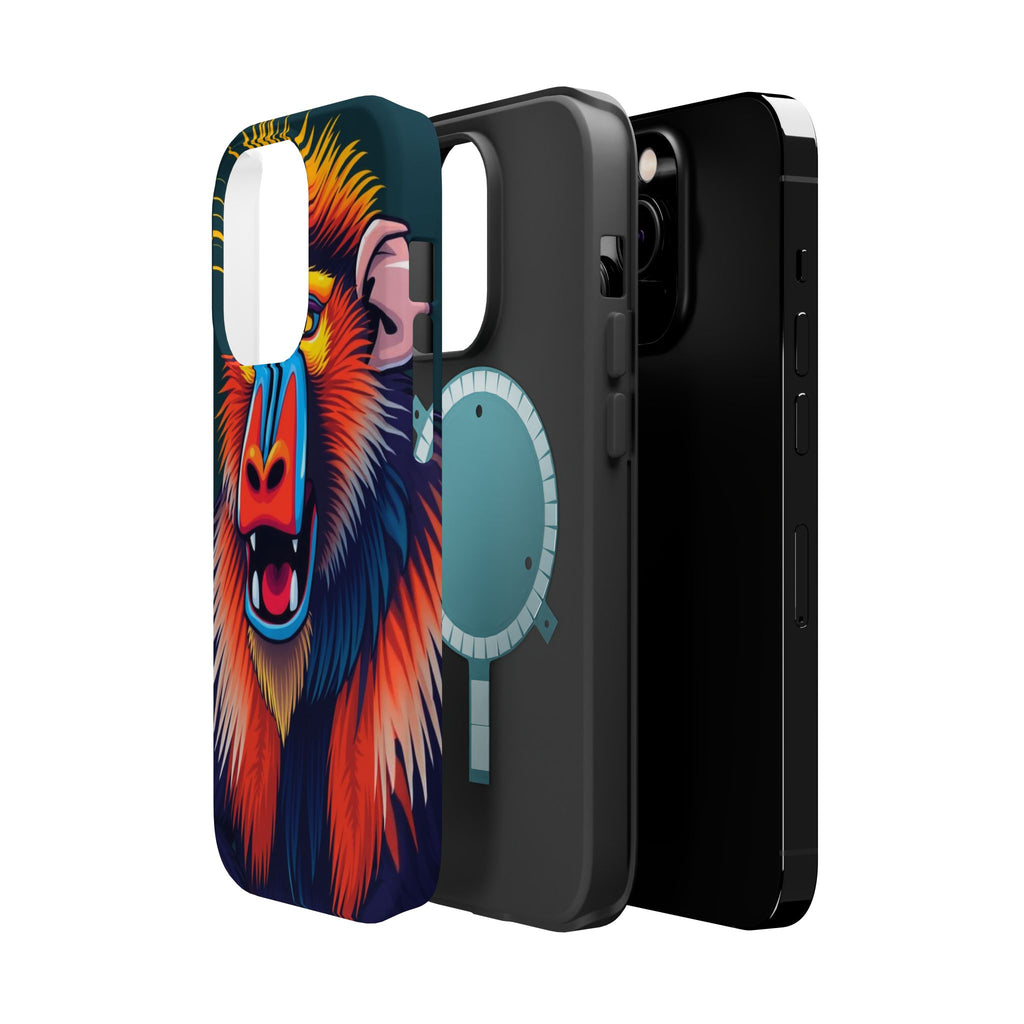 iPhone Mandrill Colorful Face Kids Fun iPhone Phone Case Gift Slim · iPhone Case