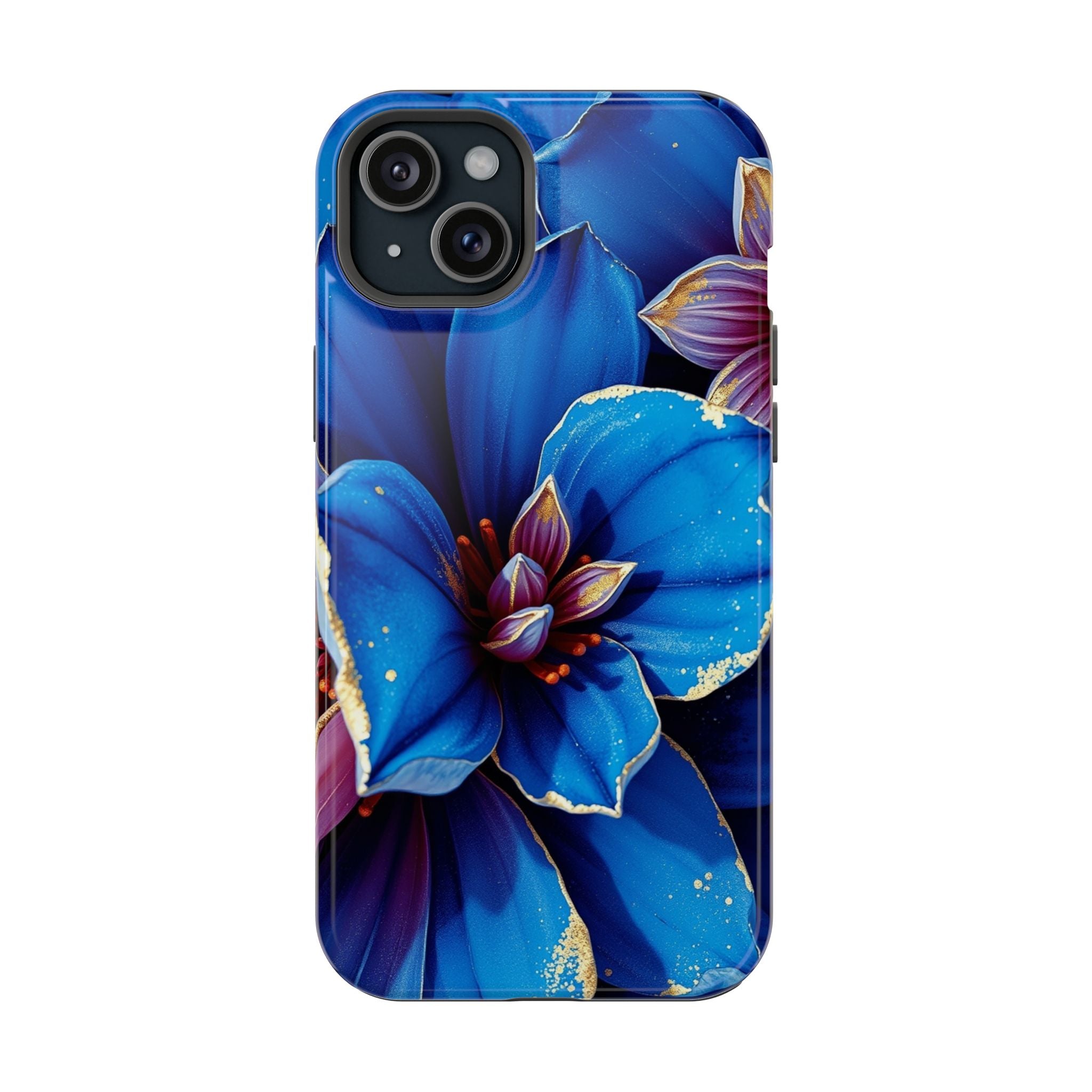 iPhone Floral Gold Foil Serene Design Slim Snap Case Ga · iPhone Case