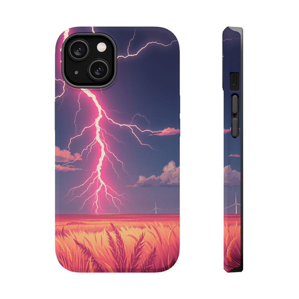iPhone Rose Pink And Cream Prairie Lightning Slim iPhone Everyday · iPhone Case