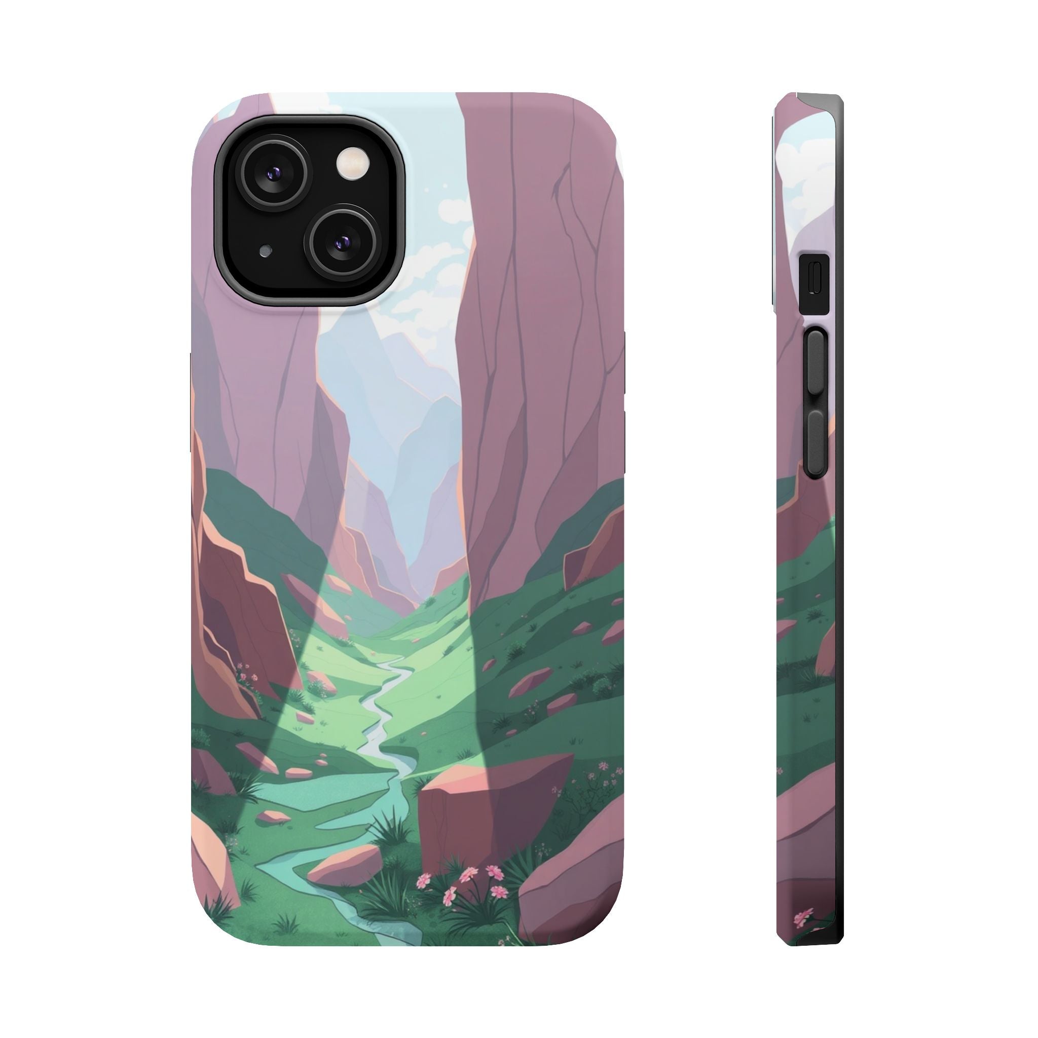 iPhone Valley Floor Stained Glass Bold Modern Everyday Snap Case · iPhone Case