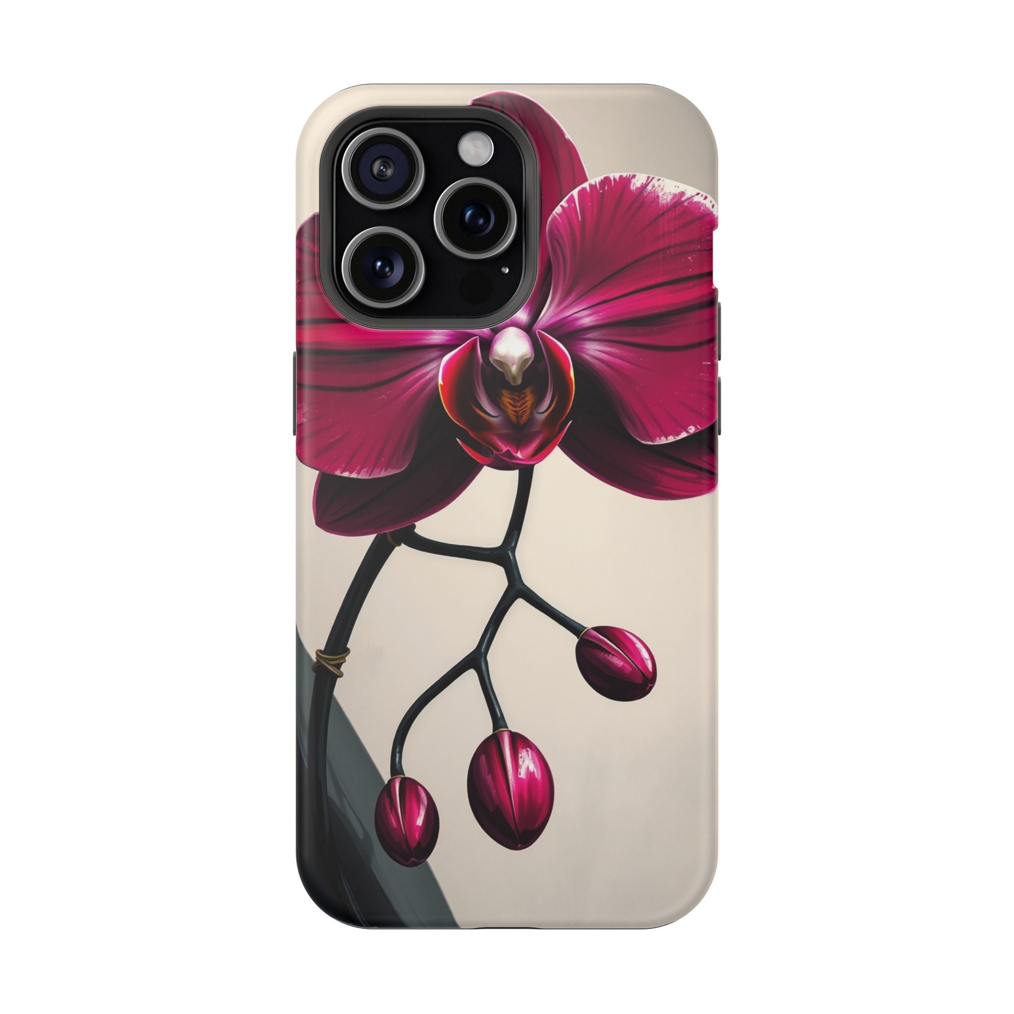 iPhone Orchid Study Enchanted Art Bold Modern Everyday Snap Case · iPhone Case