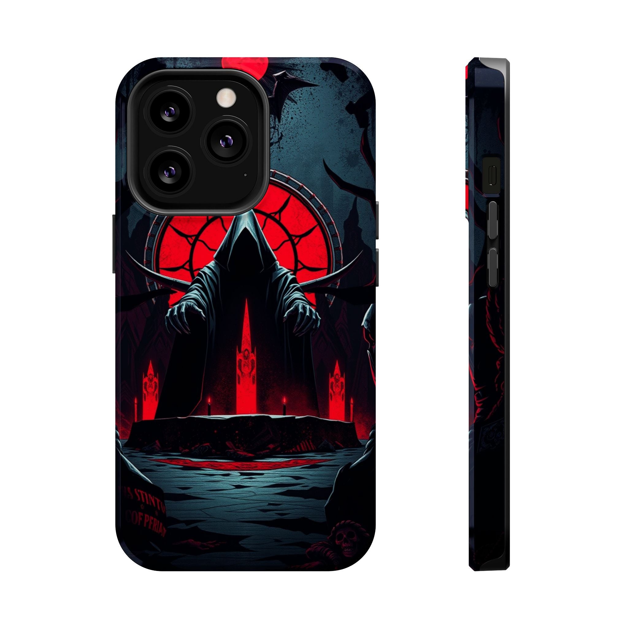 iPhone Serene Necromancer Circle Design Slim Everyday Designer Case · iPhone Cas