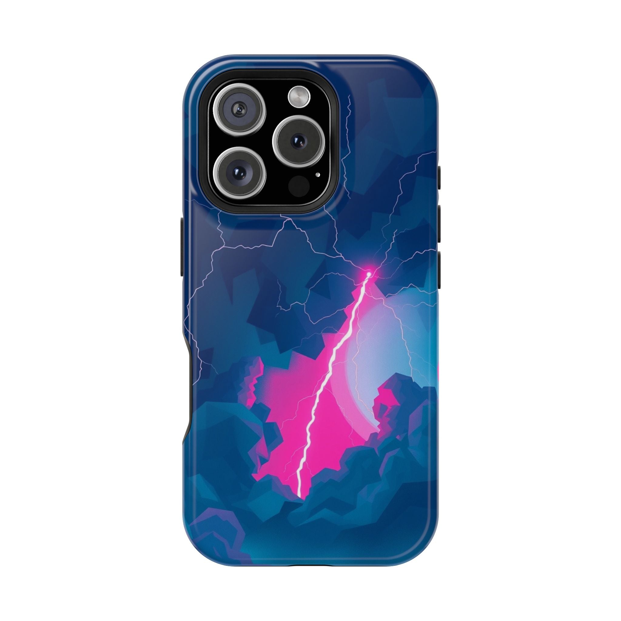 iPhone Thunderstorm Sky Abstract Geometric Slim iPhone Everyday · iPhone Case