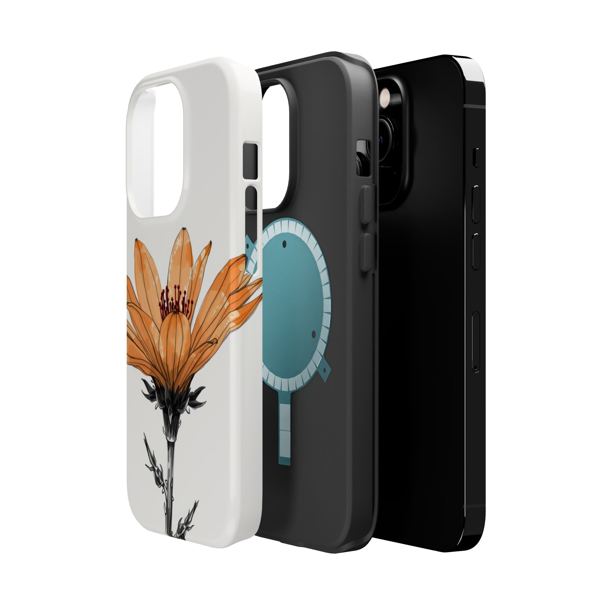 iPhone Earthy Desert Flower Design Bold Modern Everyday Snap Case · iPhone Case