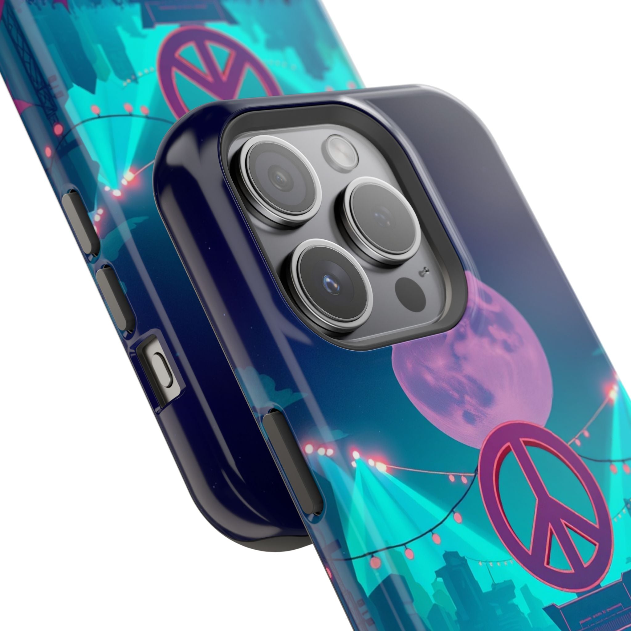 iPhone Woodstock Peace Mystic Art Bold Modern Everyday Snap Case · iPhone Case