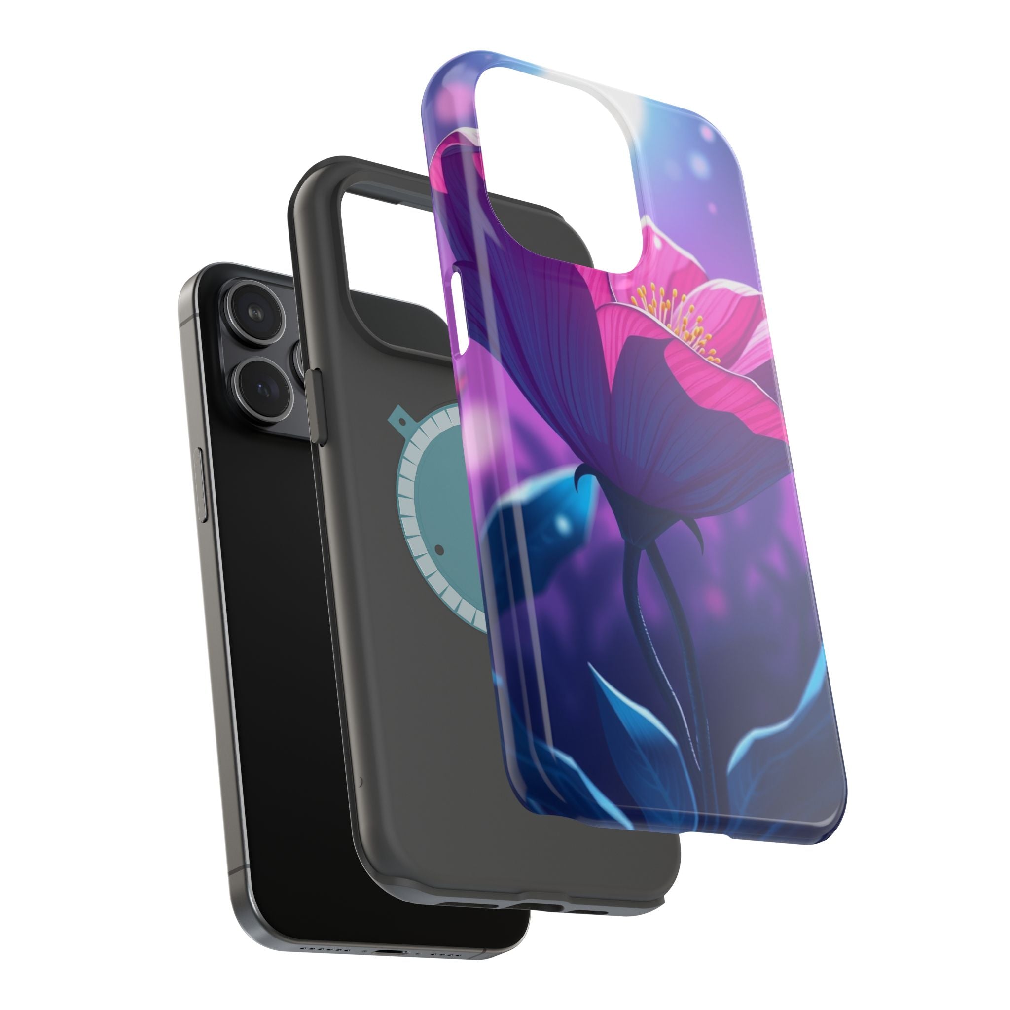 iPhone Night Bloomer Pastel Kawaii Bold Modern Everyday Snap Case · iPhone Case