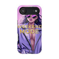 iPhone Lavender And Pearl Weekend Mode On Slim Everyday Designer Case · iPhone C
