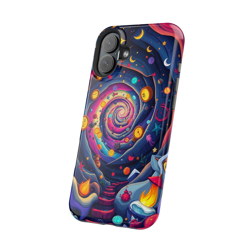 iPhone Time Portal Swirl Kids Fun iPhone Phone Case Gift Clean Minimal · iPhone