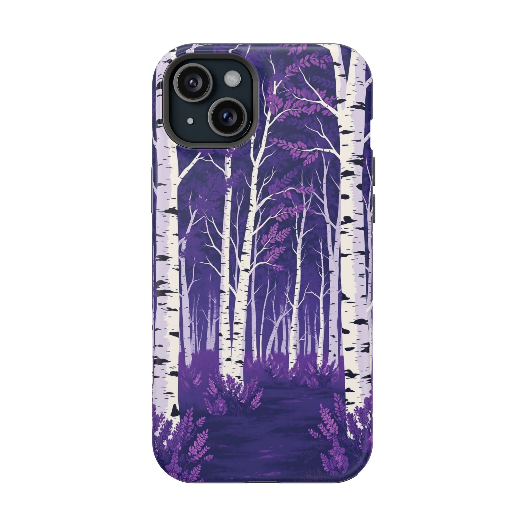 iPhone Serene Birch Grove Design 18 Slim Everyday Designer Case · iPhone Case