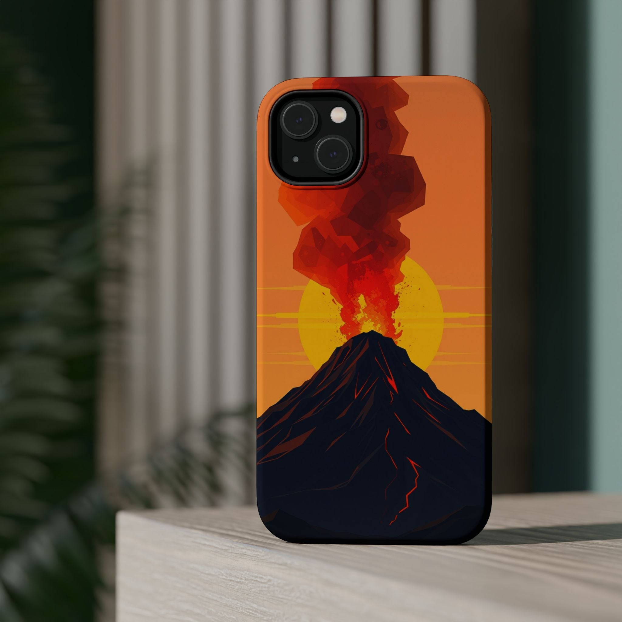 iPhone Vibrant Volcanic Eruption Design Slim Everyday iPhone Designer · iPhone C