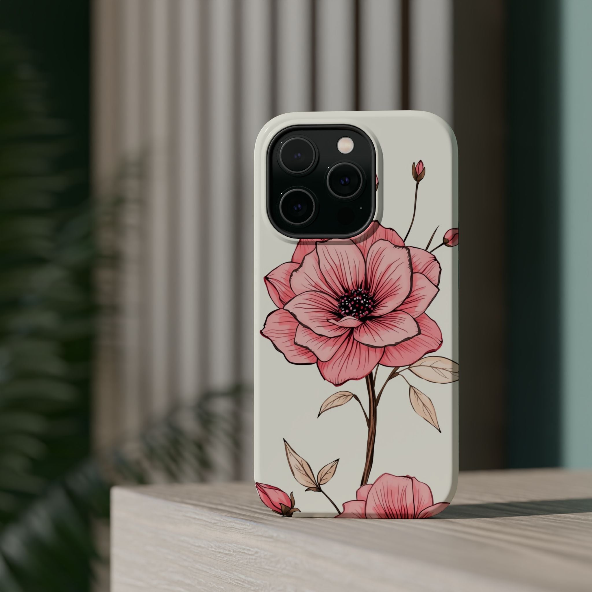 iPhone Floral Geometric Mystic Art Bold Modern Everyday Snap Case · iPhone Case