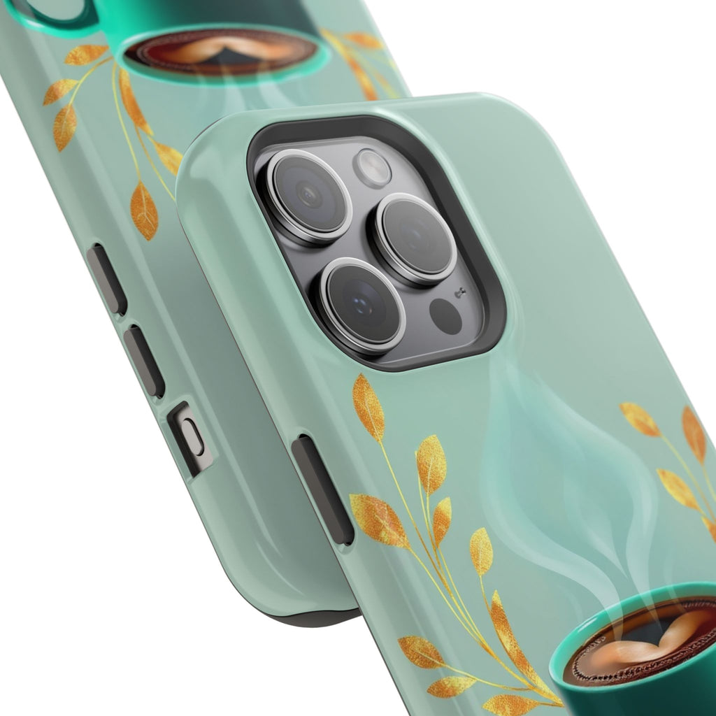 iPhone Radiant Emotional Support Coffee Design Soft Finish Everyday Case · iPhon