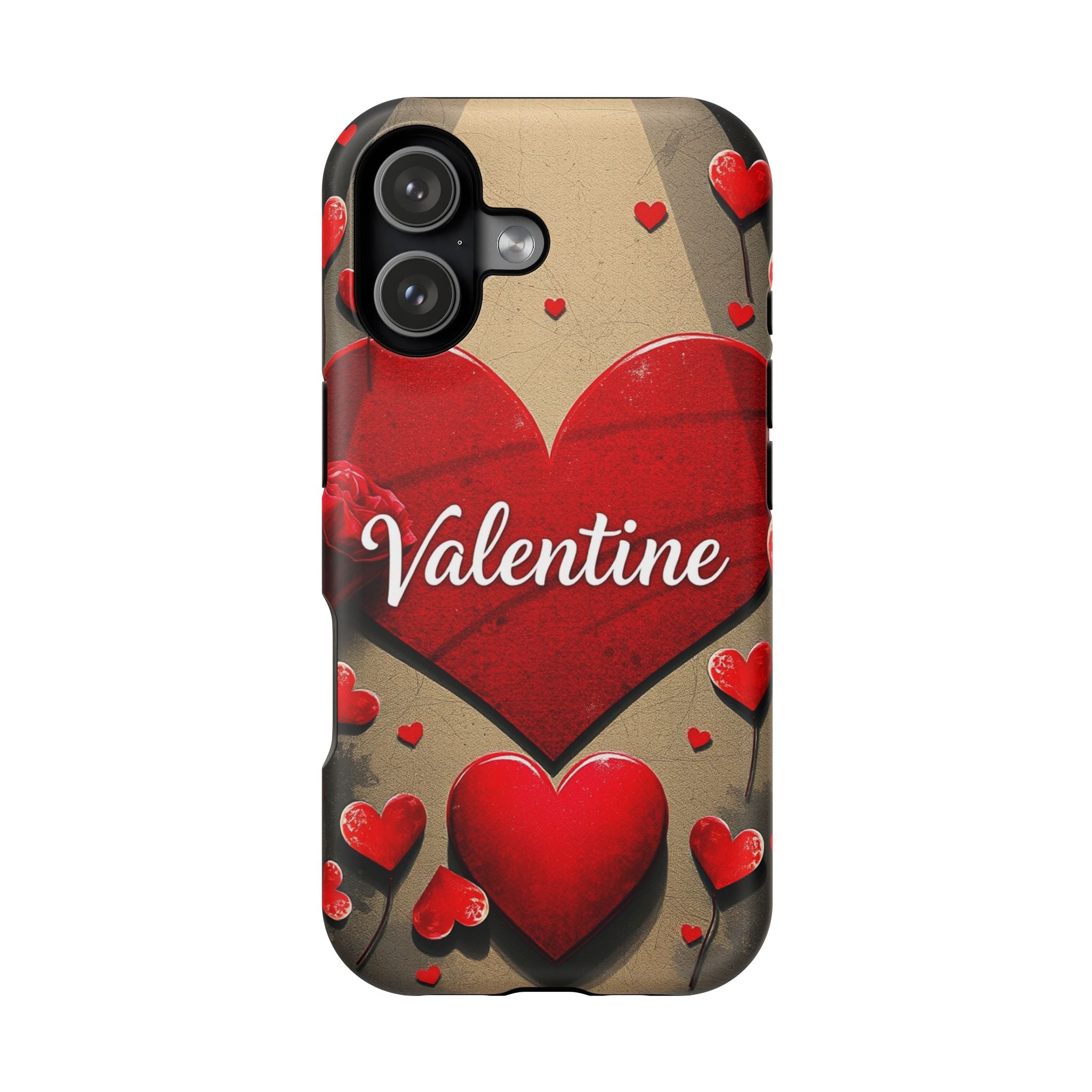 iPhone Serene Vintage Valentine Card Design Slim Everyday Designer Case · iPhone