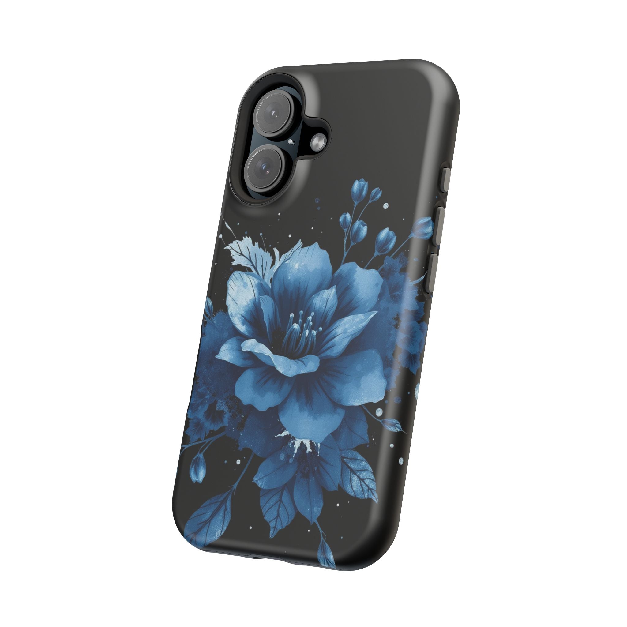 iPhone Serene Floral Watercolor Splash Design Slim Everyday Designer · iPhone Ca