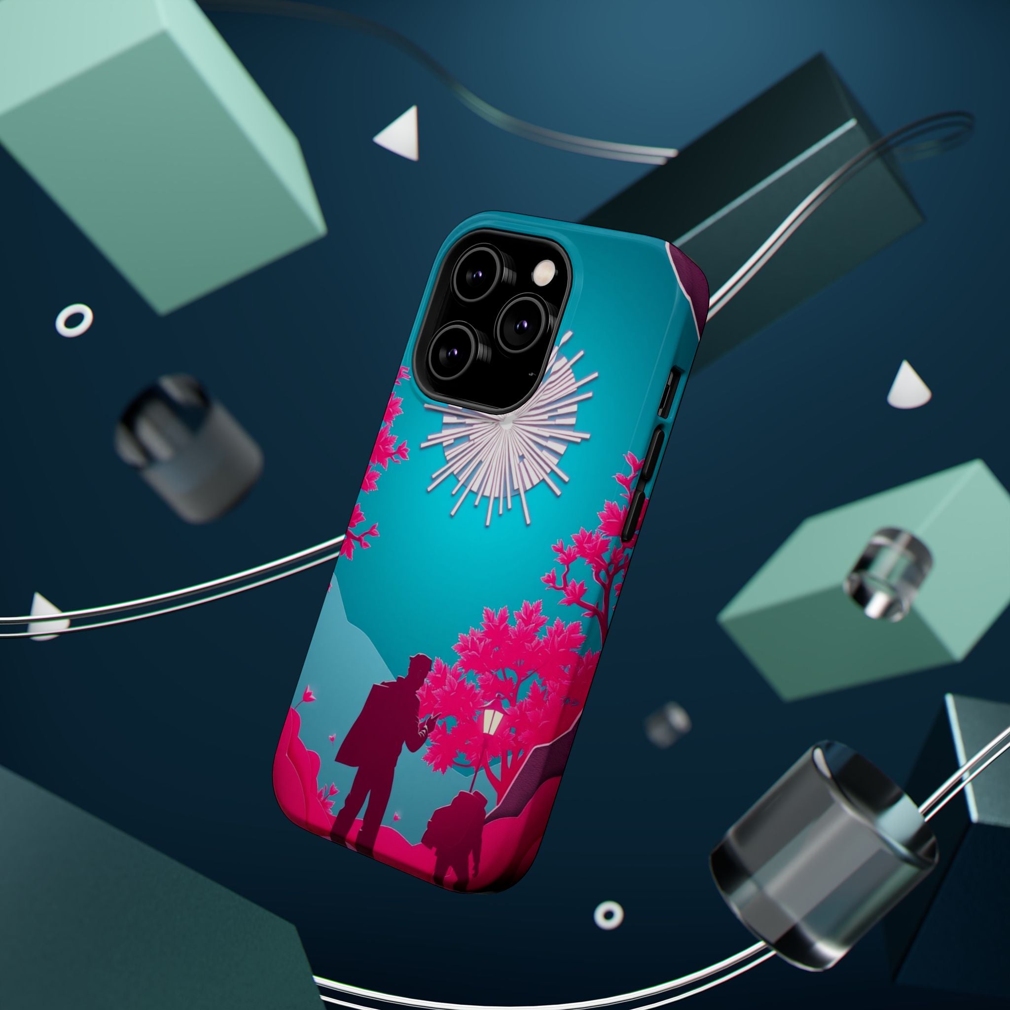iPhone Bud Burst Paper Cut Art Slim Everyday Designer Case · iPhone Case