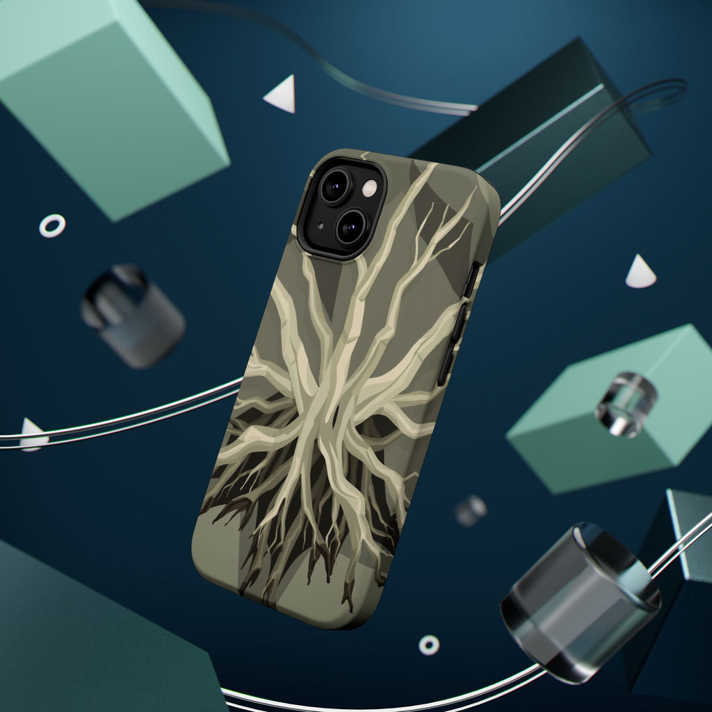 iPhone Sage And Ivory Mangrove Roots Slim Everyday Designer Case · iPhone Case