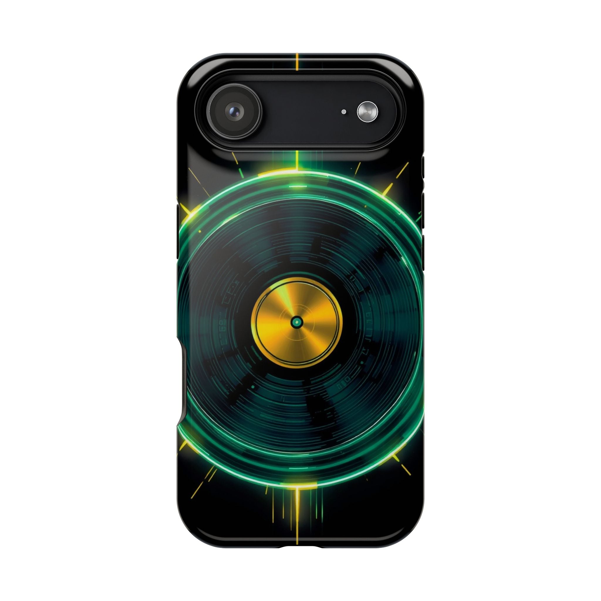 iPhone Dreamy Record Vinyl Spin Design Slim Everyday Designer Case · iPhone Case