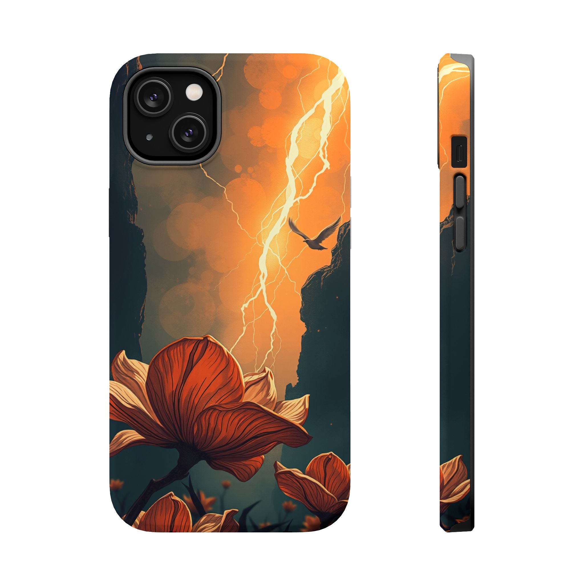 iPhone Vibrant Petal Storm Design Bold Modern Everyday Snap Case · iPhone Case