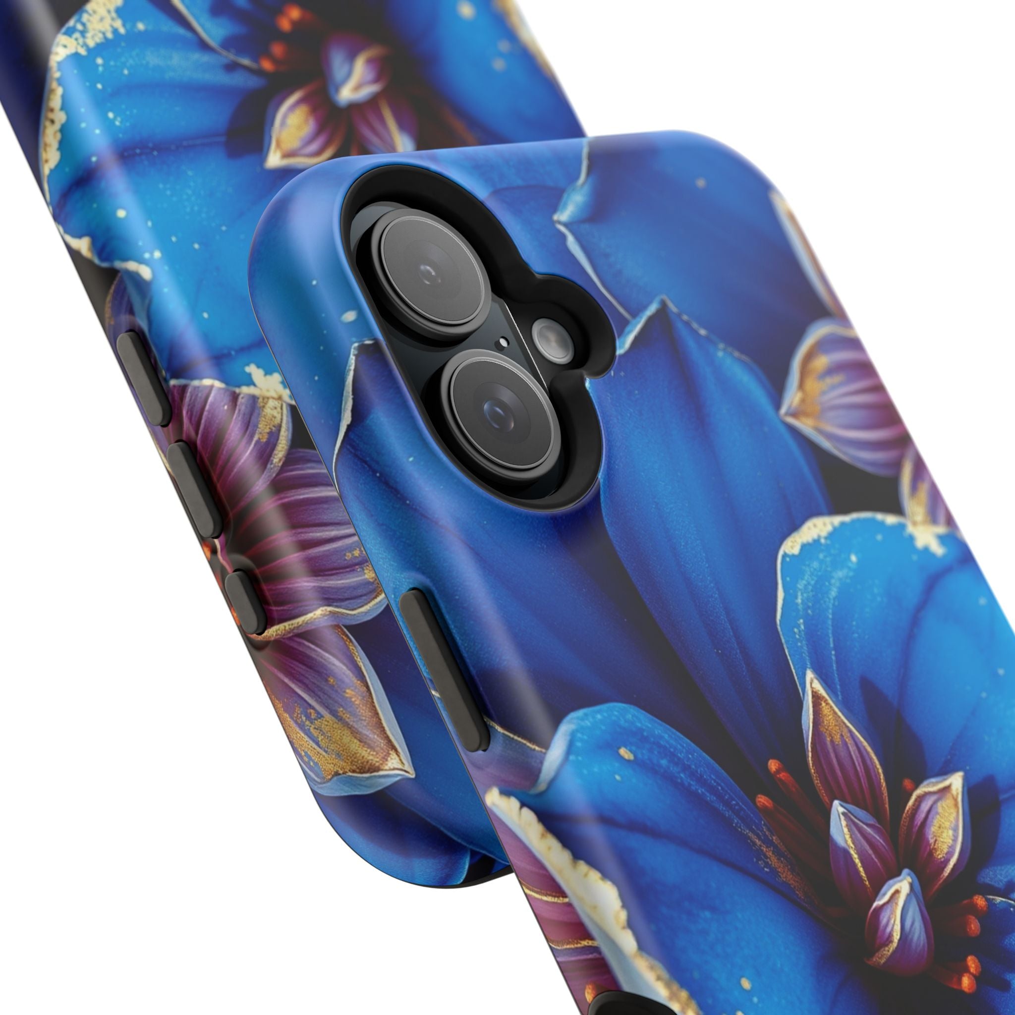 iPhone Floral Gold Foil Serene Design Slim Snap Case Ga · iPhone Case