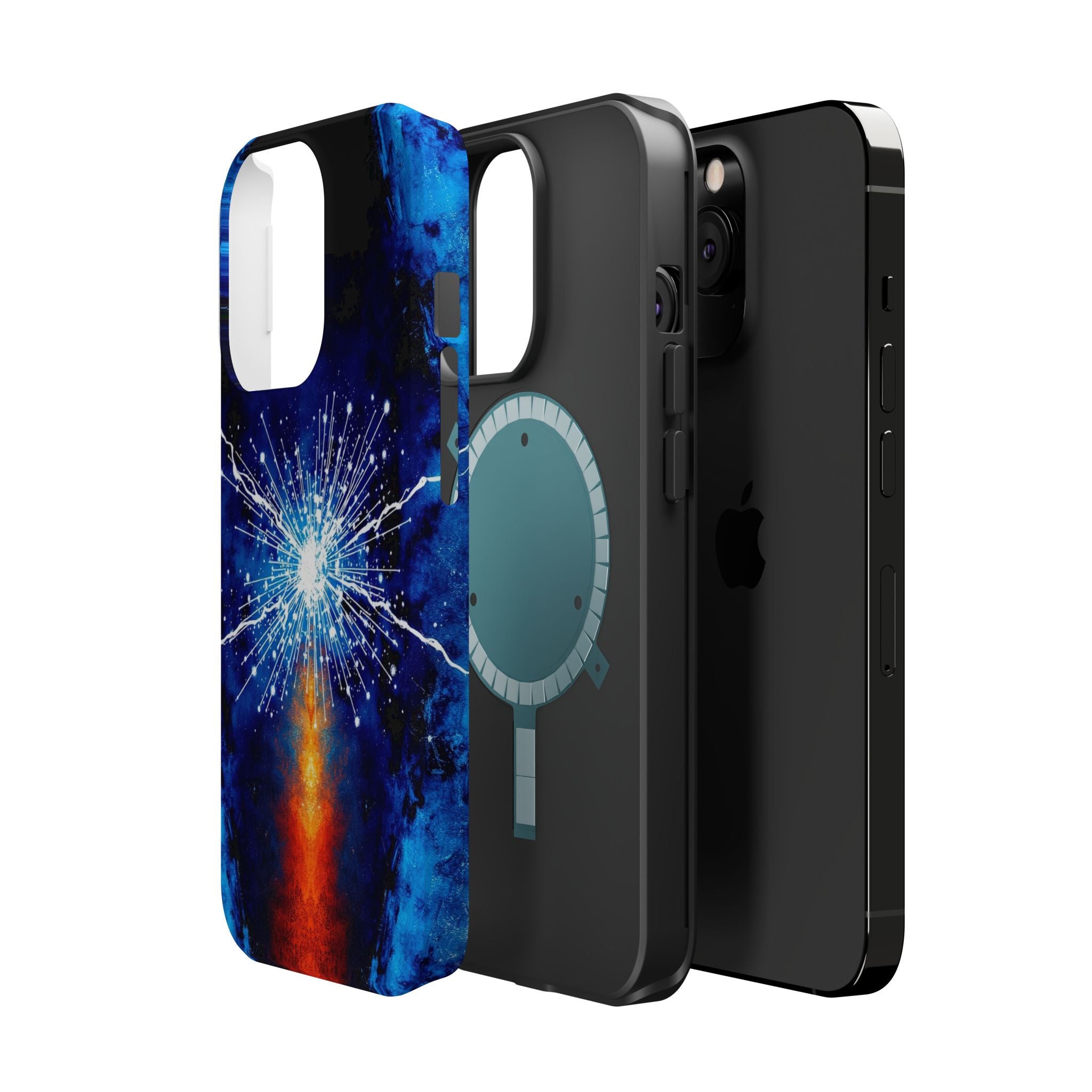 iPhone Magnetic Field Vibrant Watercolor Slim Everyday iPhone Designer · iPhone
