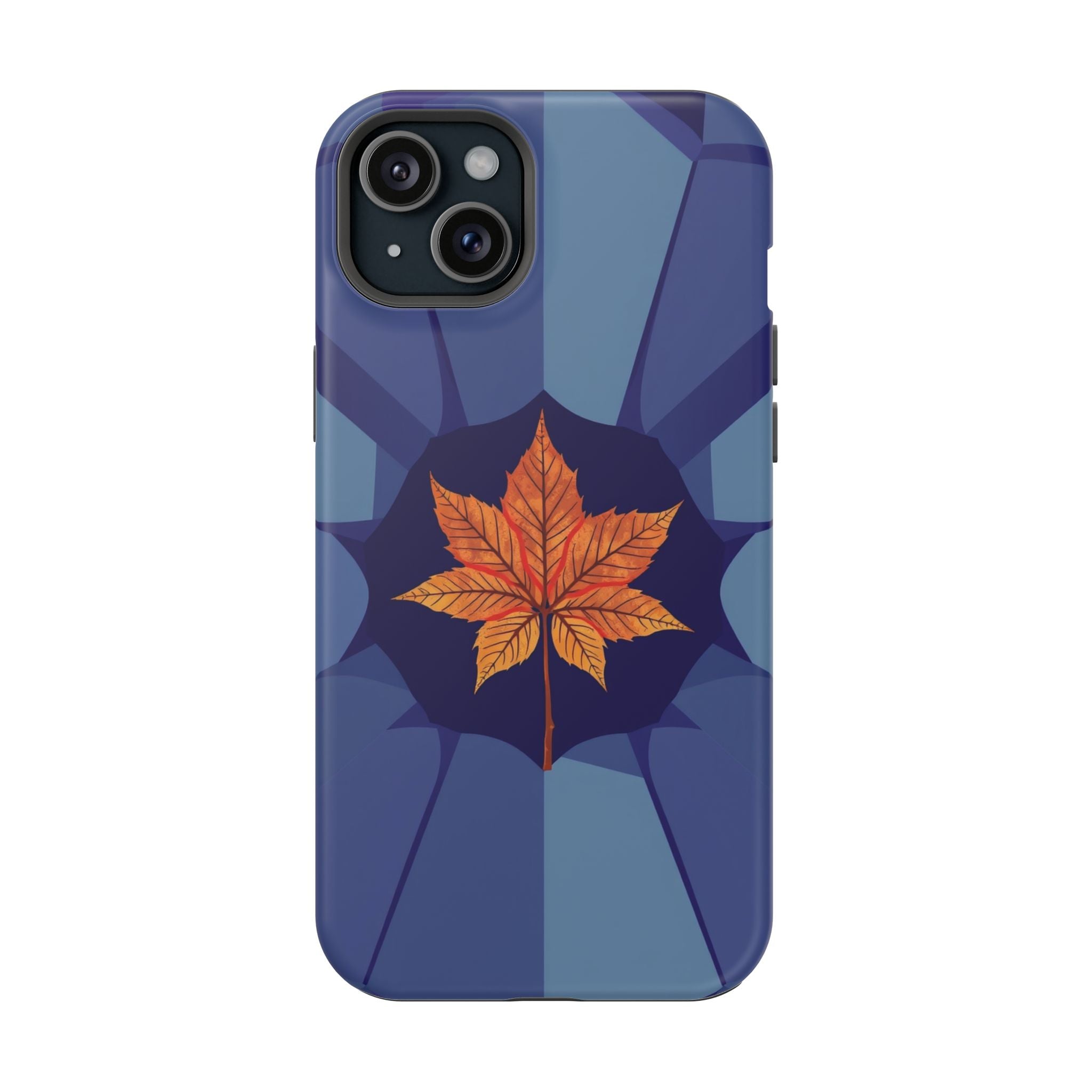 iPhone Autumn Maple Abstract Geometric Slim Everyday Designer Case · iPhone Case